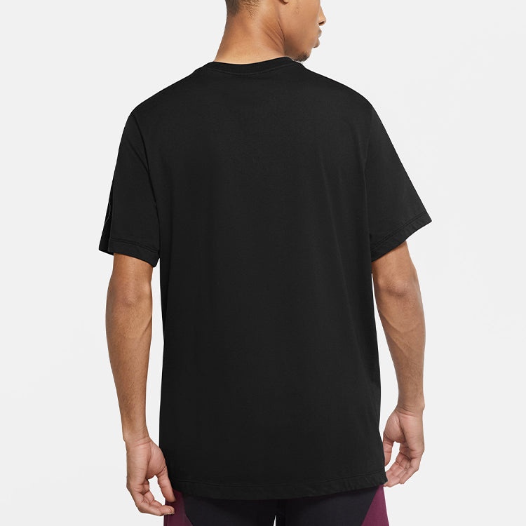 Air Jordan Wordmark Paris Saint-Germain Large logo Printing Casual Sports Black CK9786-010 - 4