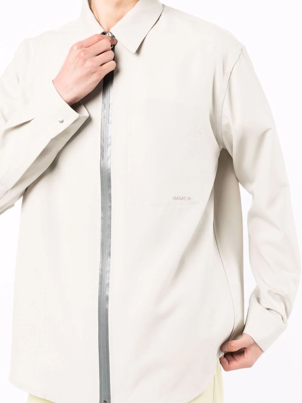 Ian zip-fastening shirt - 5