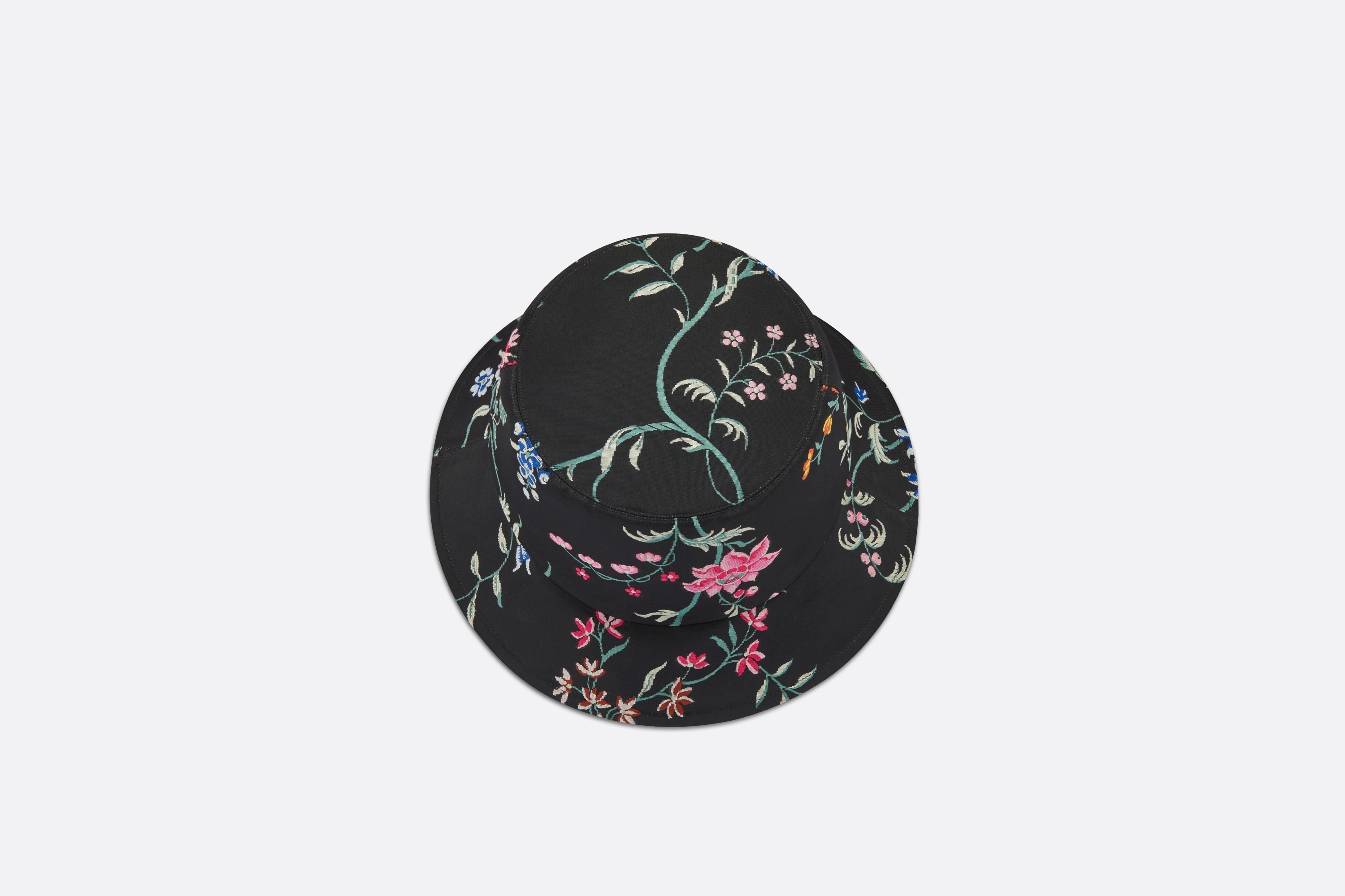 Teddy-D Dior Petites Fleurs Reversible Small Brim Bucket Hat - 5