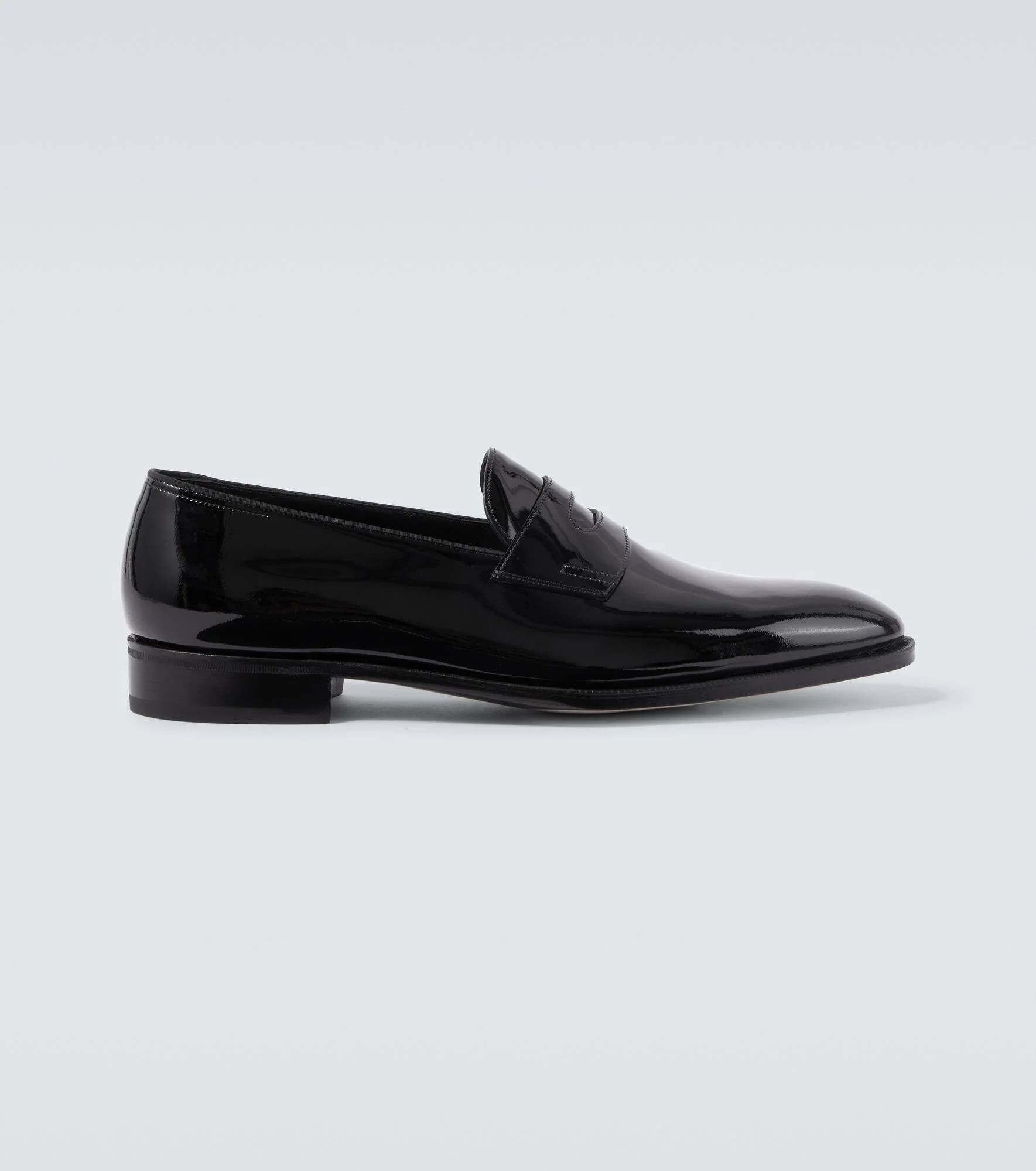 Jamie patent leather penny loafers - 1