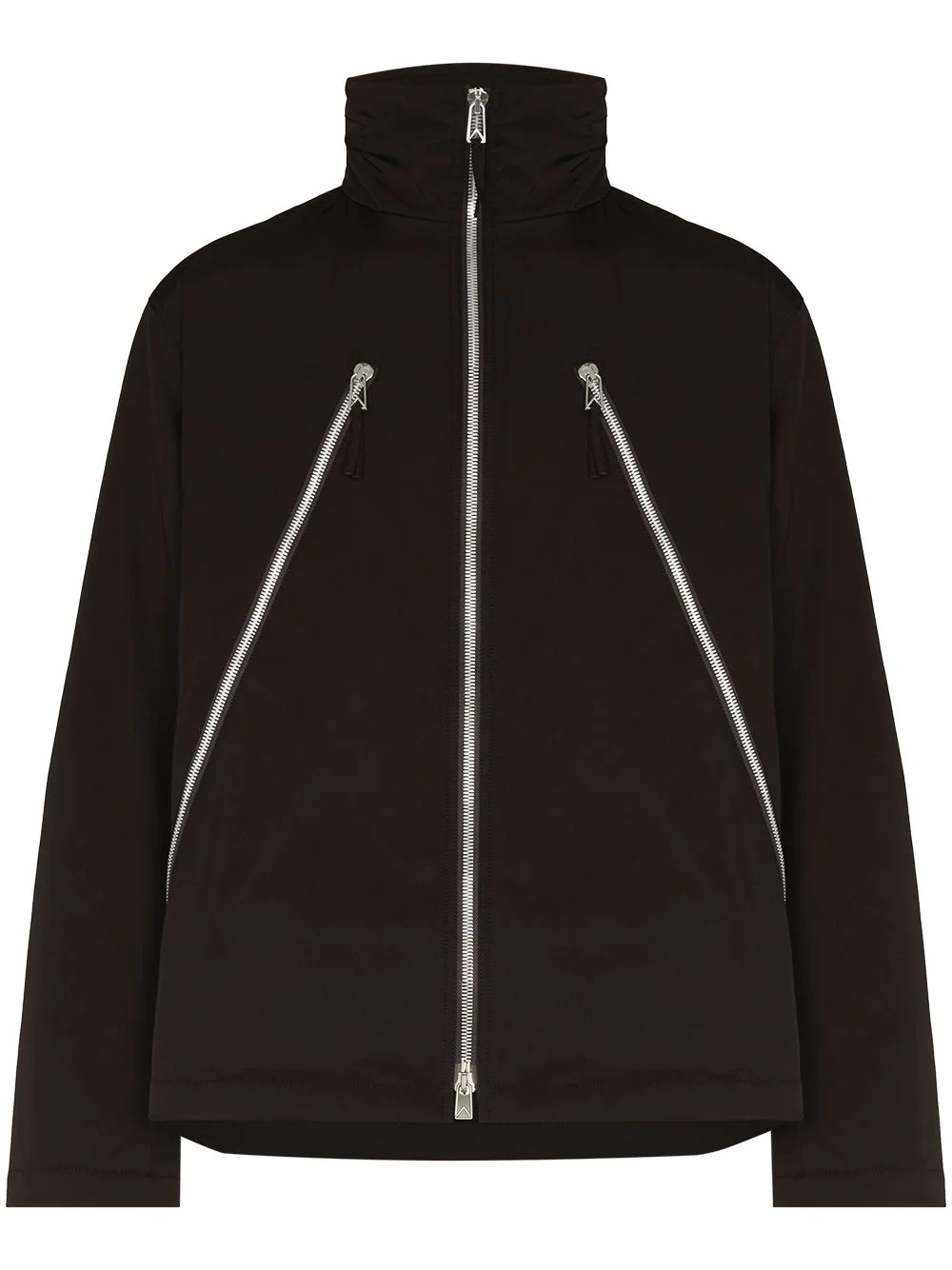 concealed-hood lightweight jacket - 1