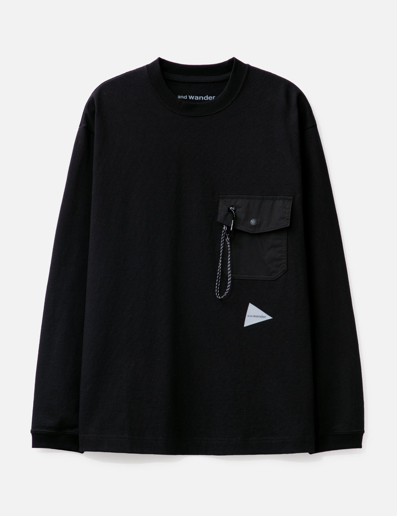 HEAVY COTTON POCKET LONG SLEEVE T-SHIRT 1