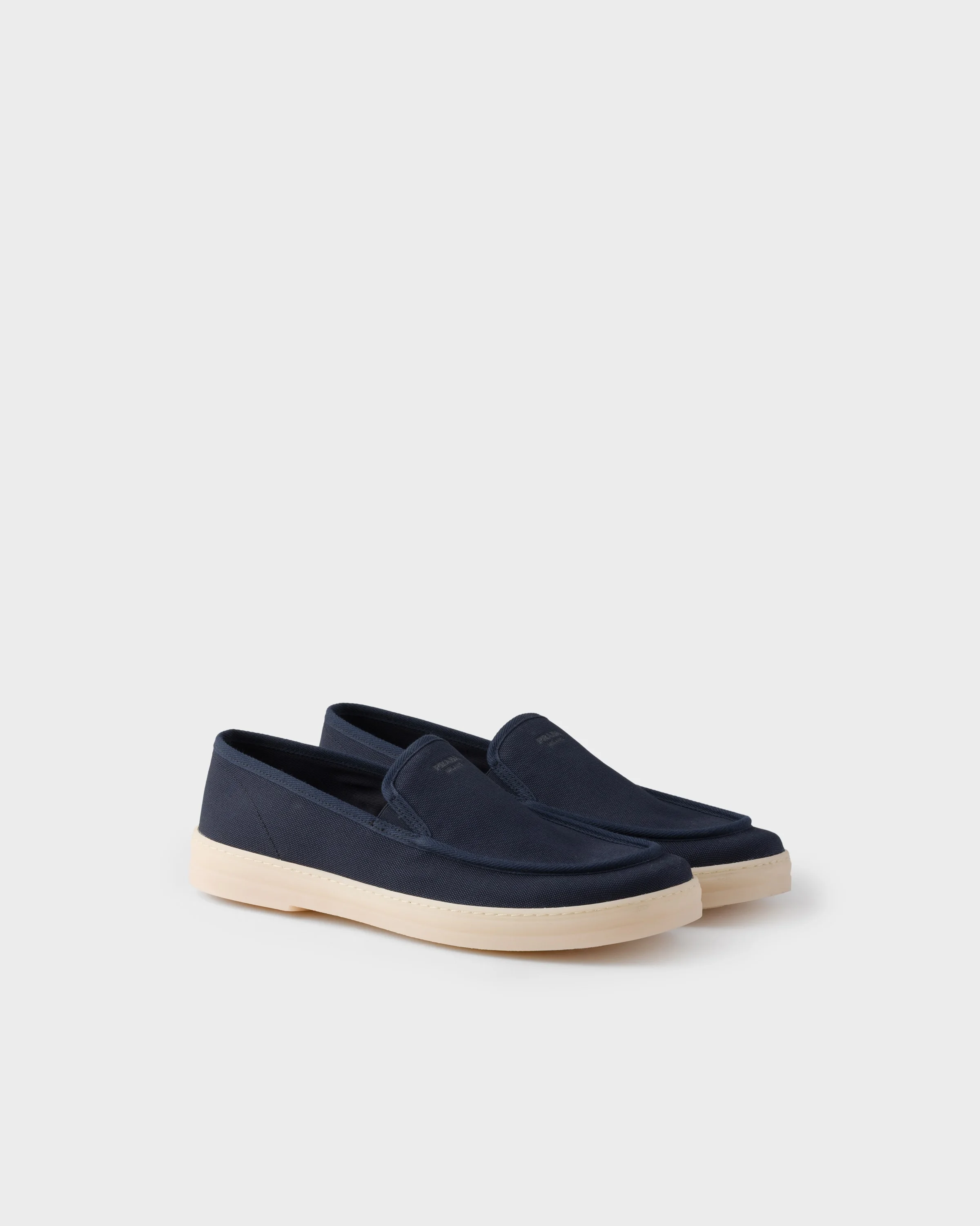 Fabric loafers - 1