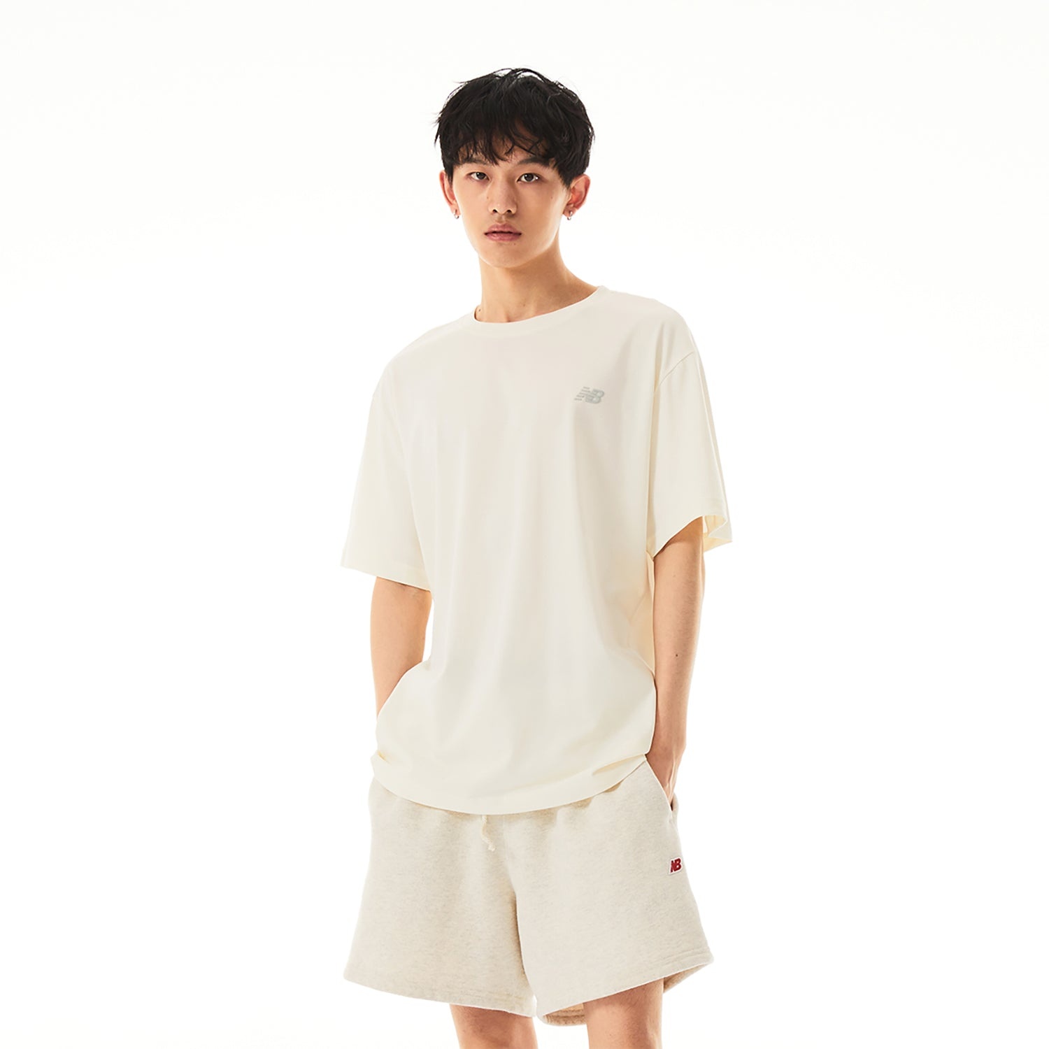 New Balance NB Small Logo T-Shirt 'White' NEE24081-WT - 3