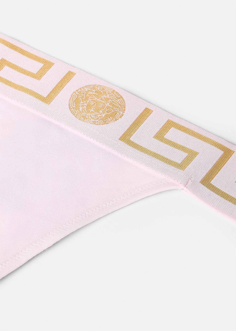 VERSACE Greca Border Thong outlook