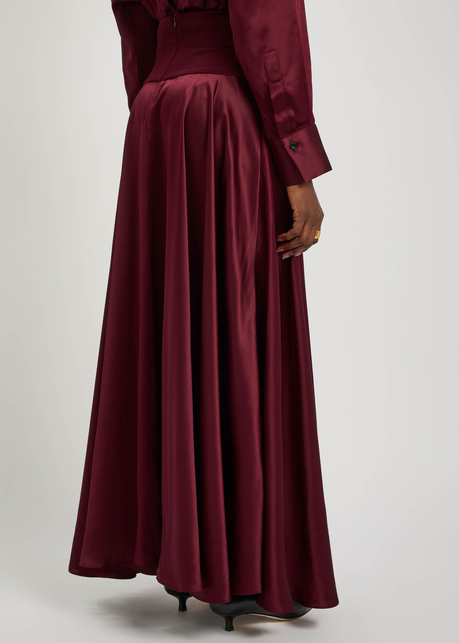 Esse Studios Illi Silk Maxi Skirt - 2