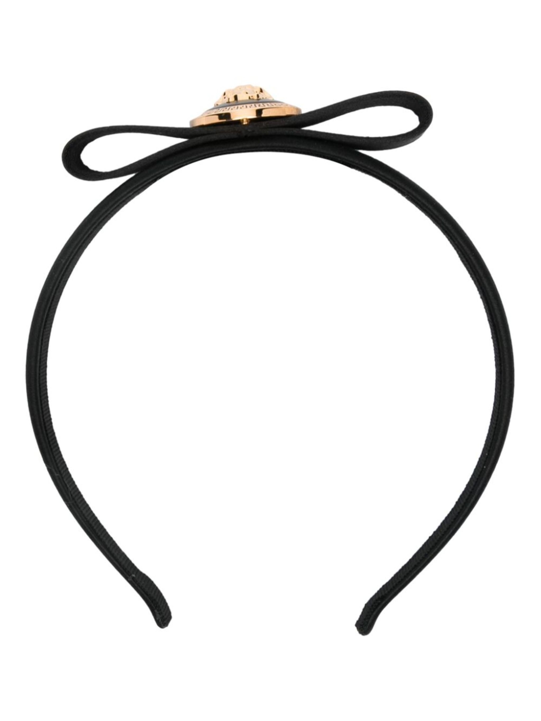【VERSACE】GIANNI RIBBON SATIN HEADBAND Gianni Ribbon Headband | VERSACE US
