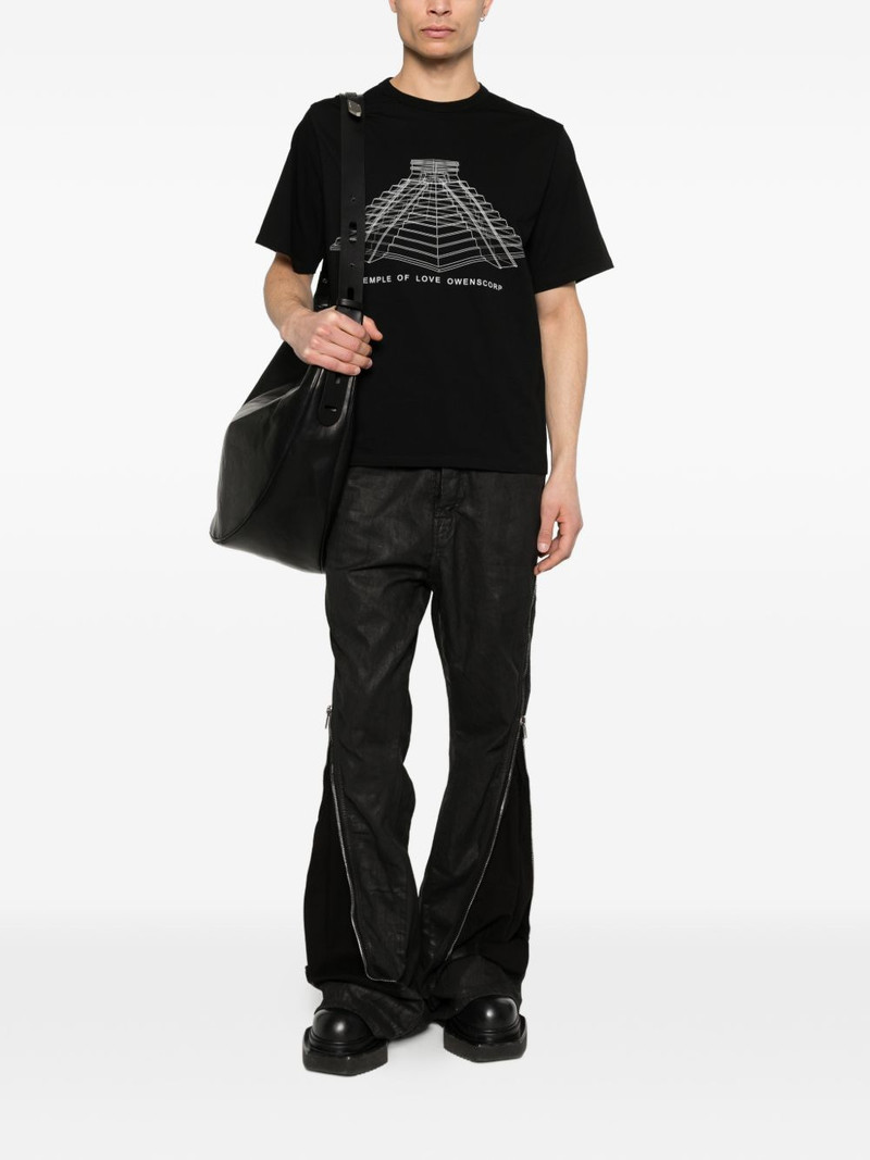 Rick Owens graphic short-sleeve T-shirt outlook