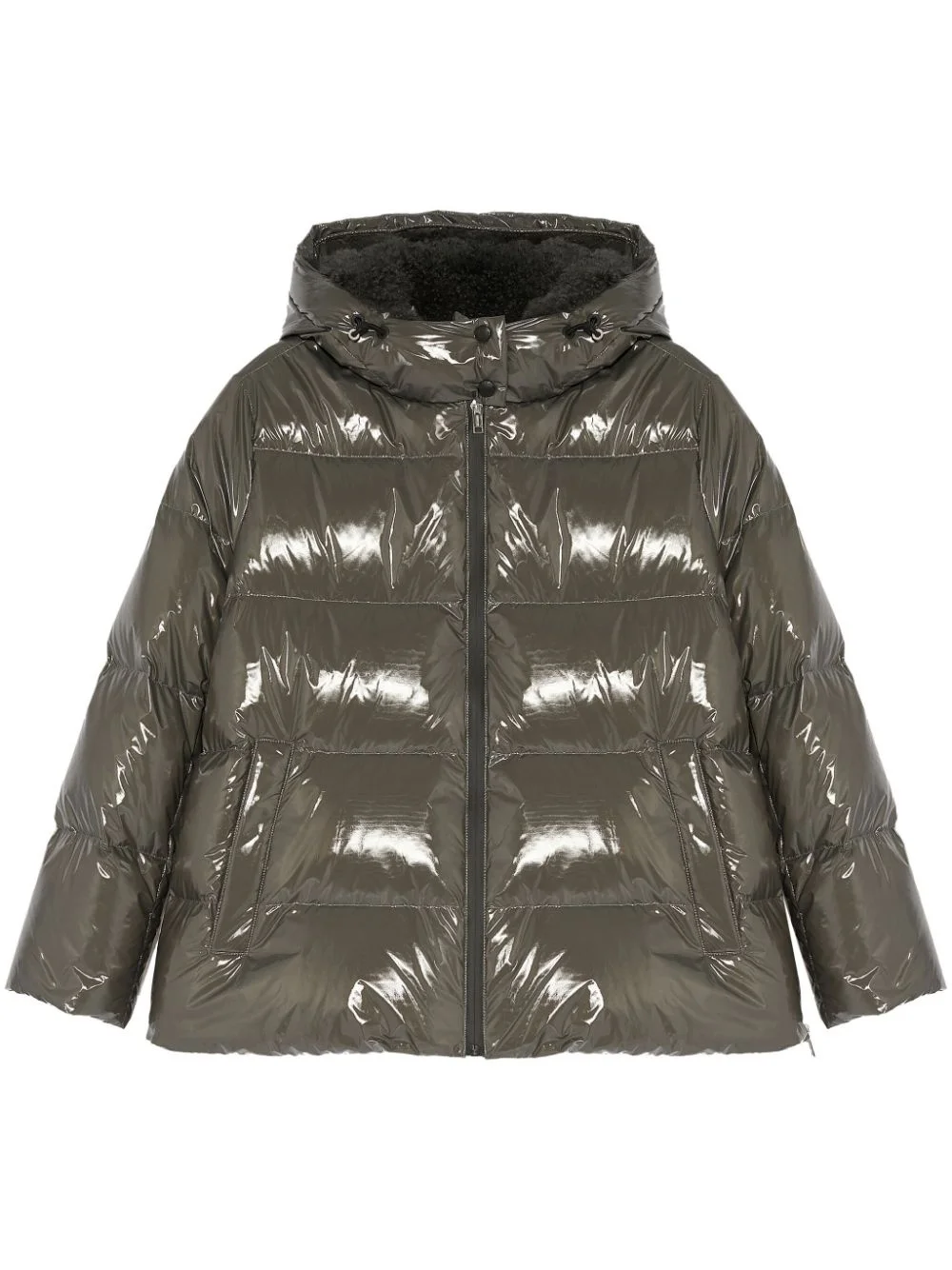 duck-down padded jacket - 1
