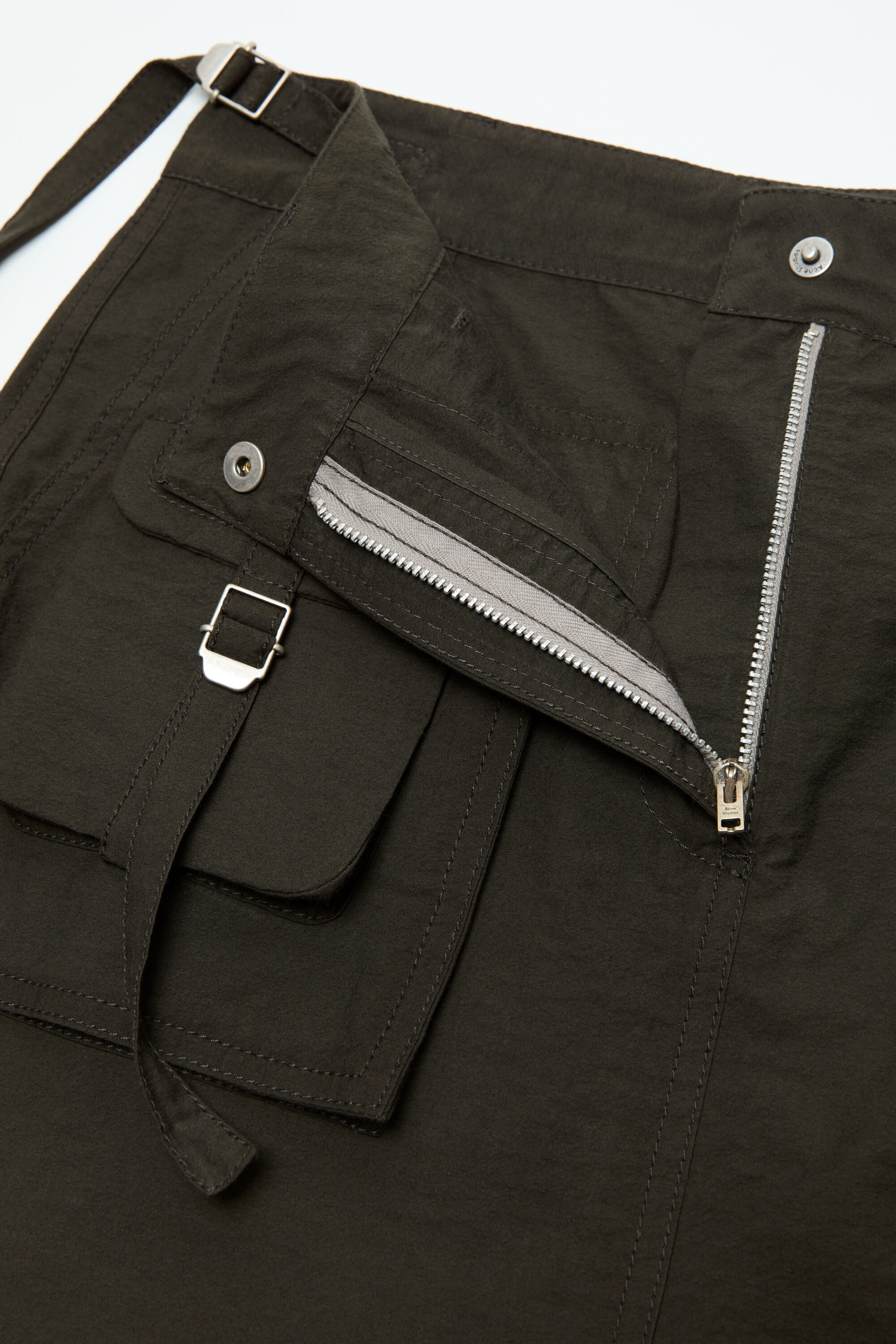 Cargo skirt - Dark grey - 5