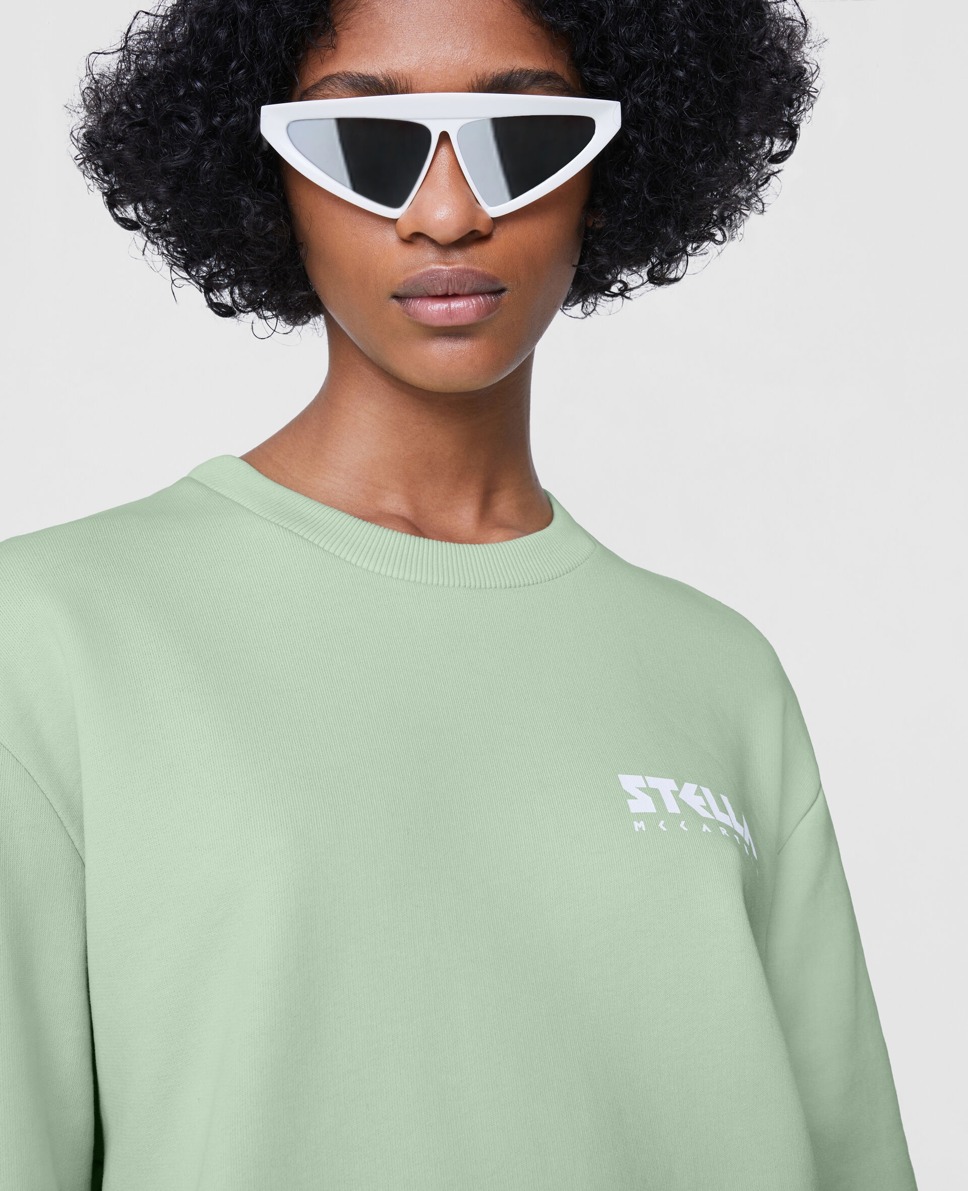Stella Logo Cotton Sweatshirt - 6