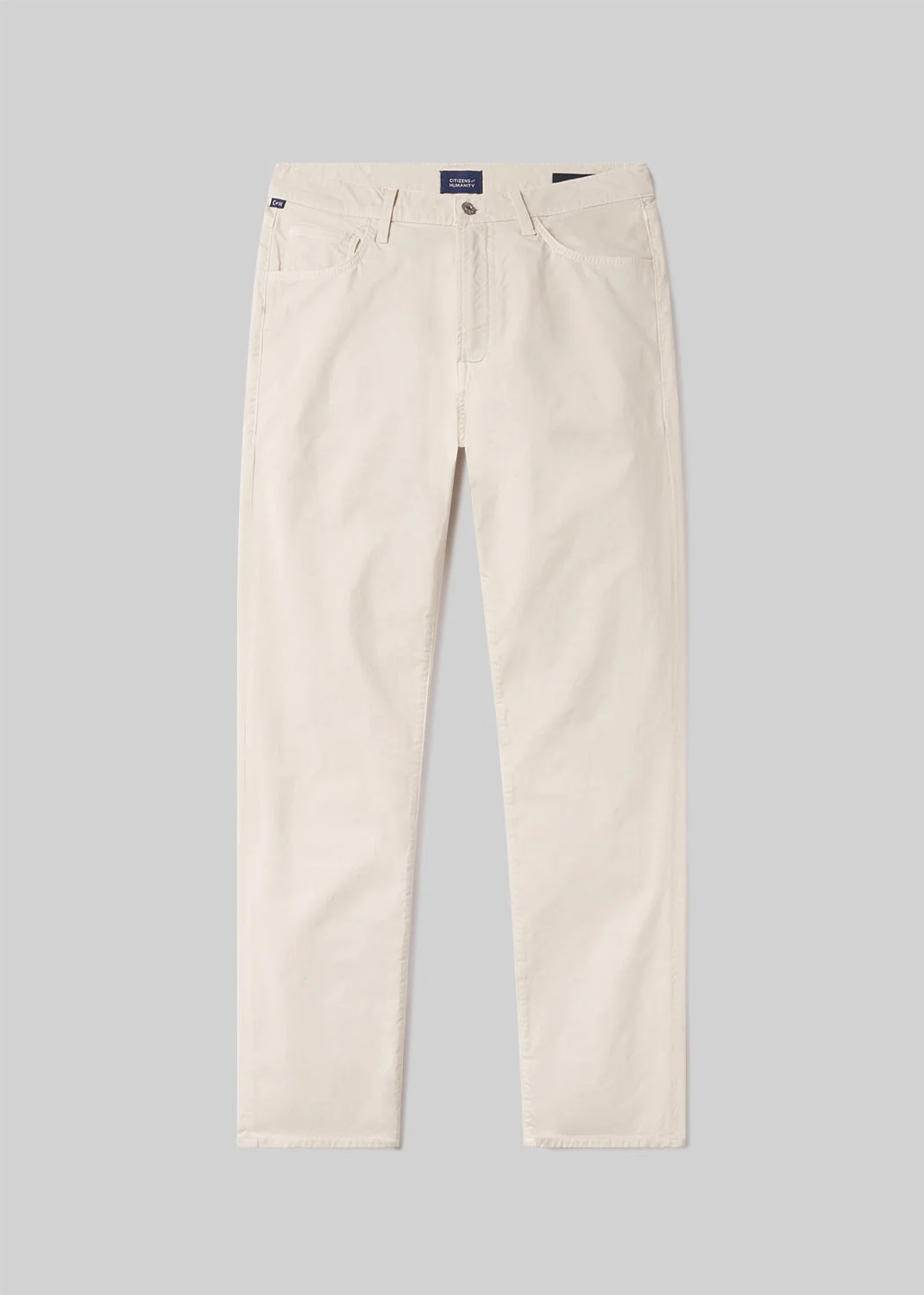 Gage Slim Straight Cashmere Touch Sateen
In Light Taupe - 1