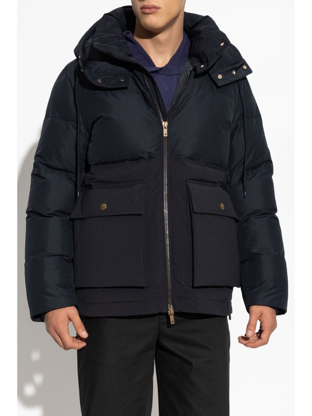 hooded padded jacket - 3