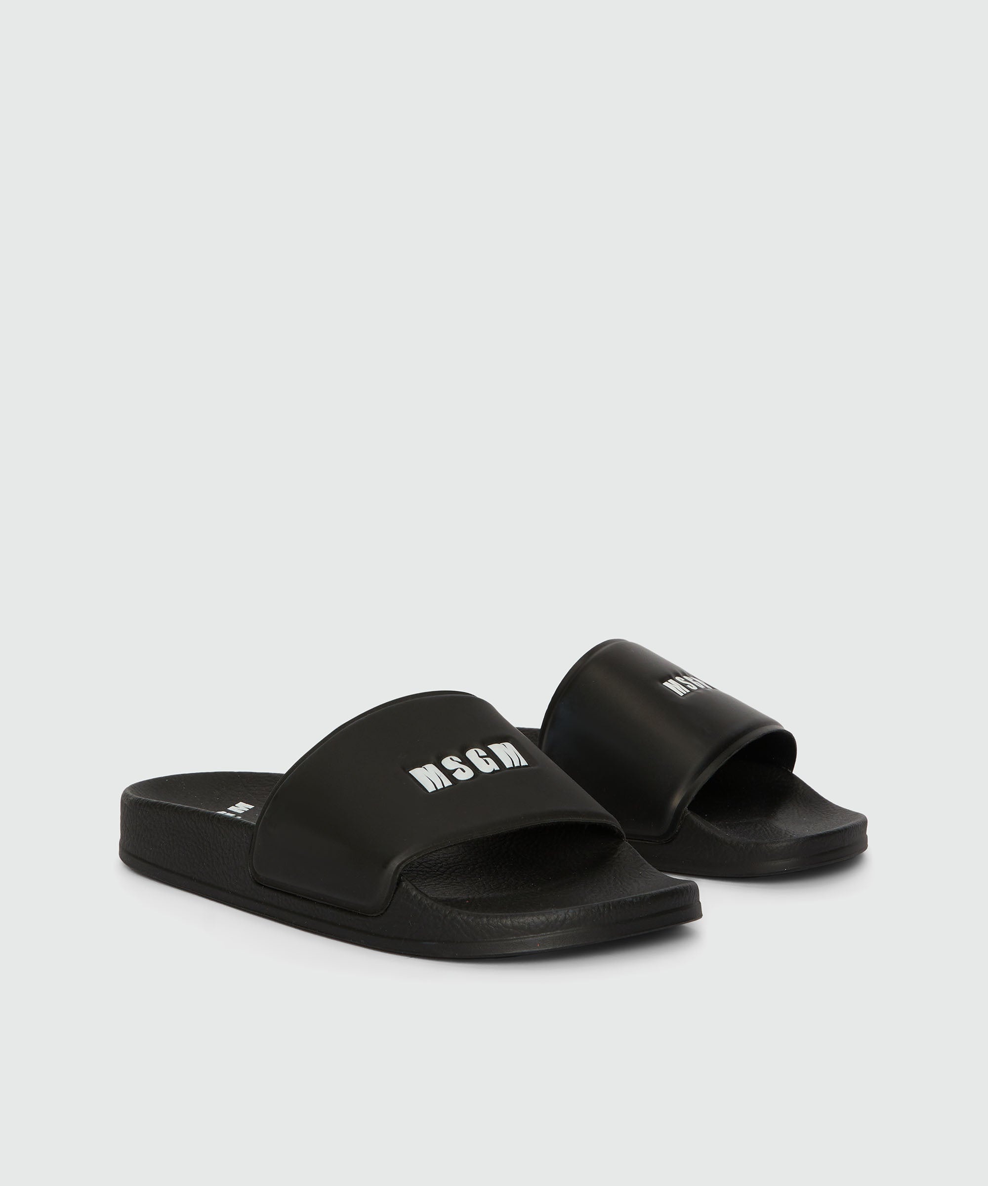 Black pool slides with MSGM micrologist - 3