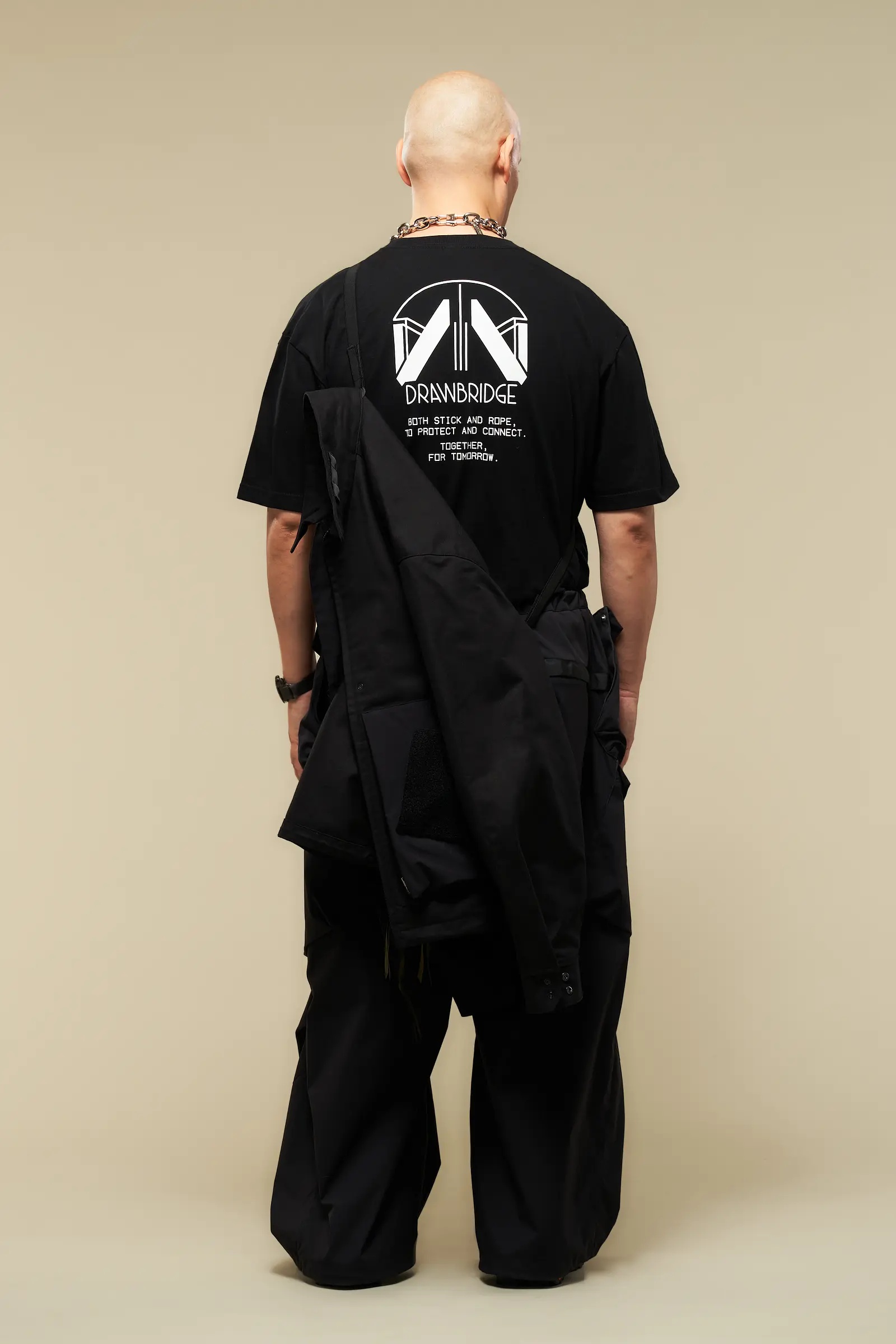 J121A-KI Cotton Jacket Black - 26