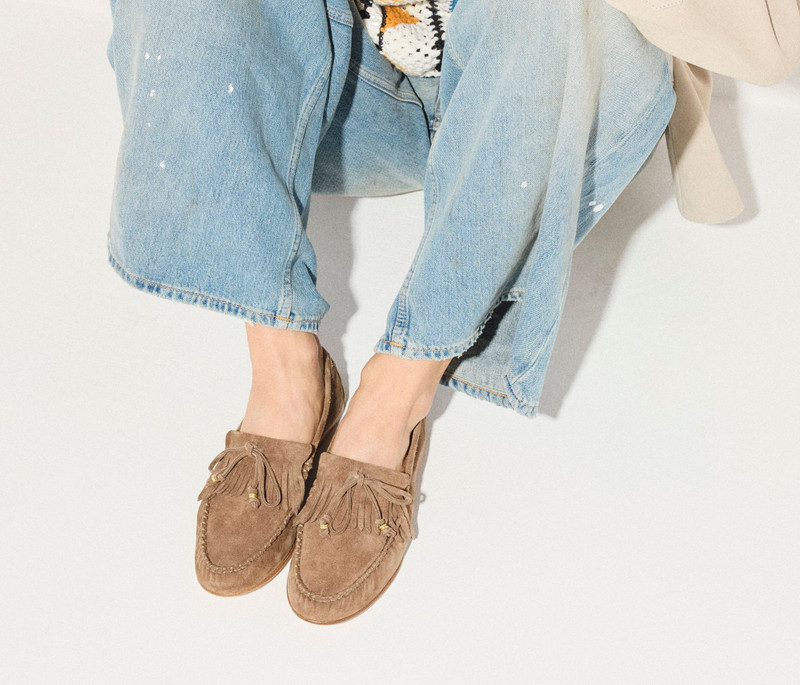 FRĒDA SALVADOR CELESTE FRINGE LOAFER outlook