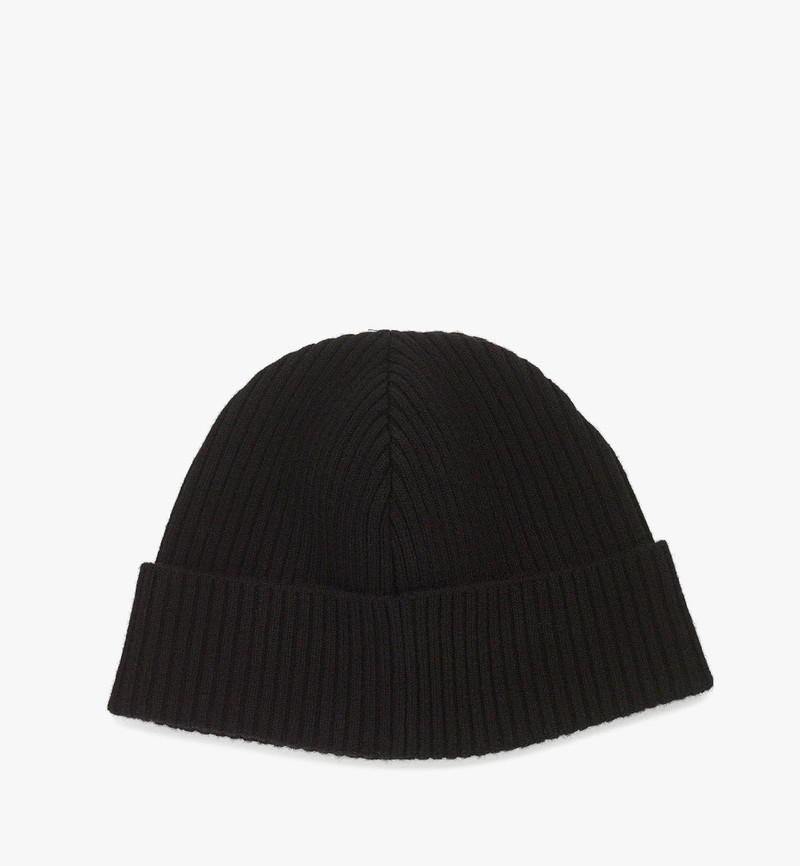 Wool Beanie w/ Monogram Print ECONYL® Pocket 3