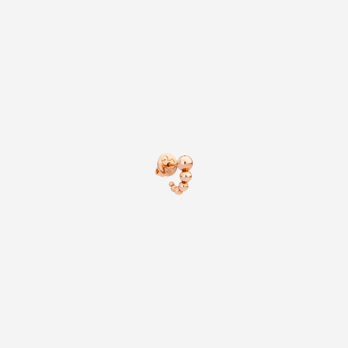 Rose Gold Bollicine Stud Earring - 2