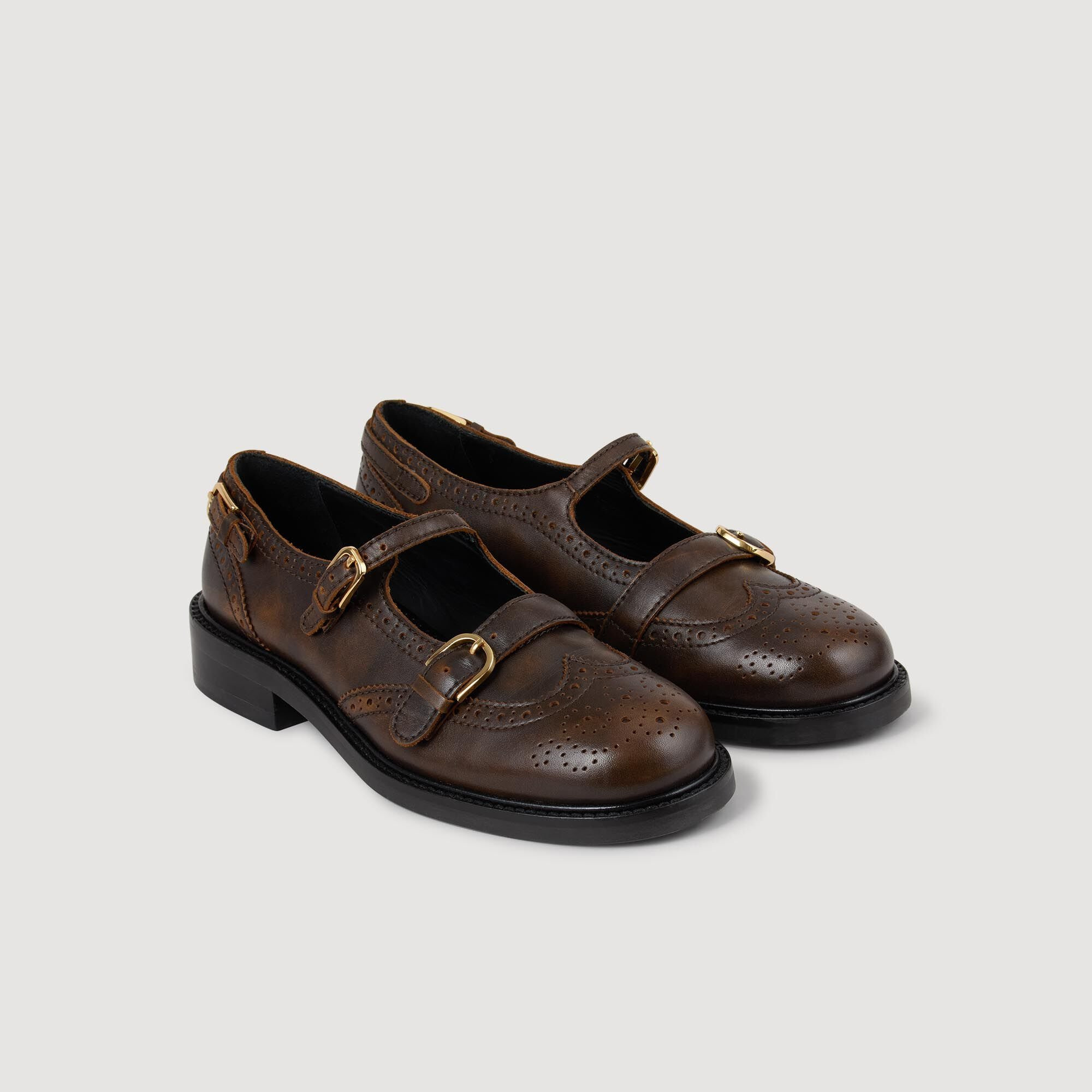 MULTI-BUCKLE MARY JANE LOAFERS - 2