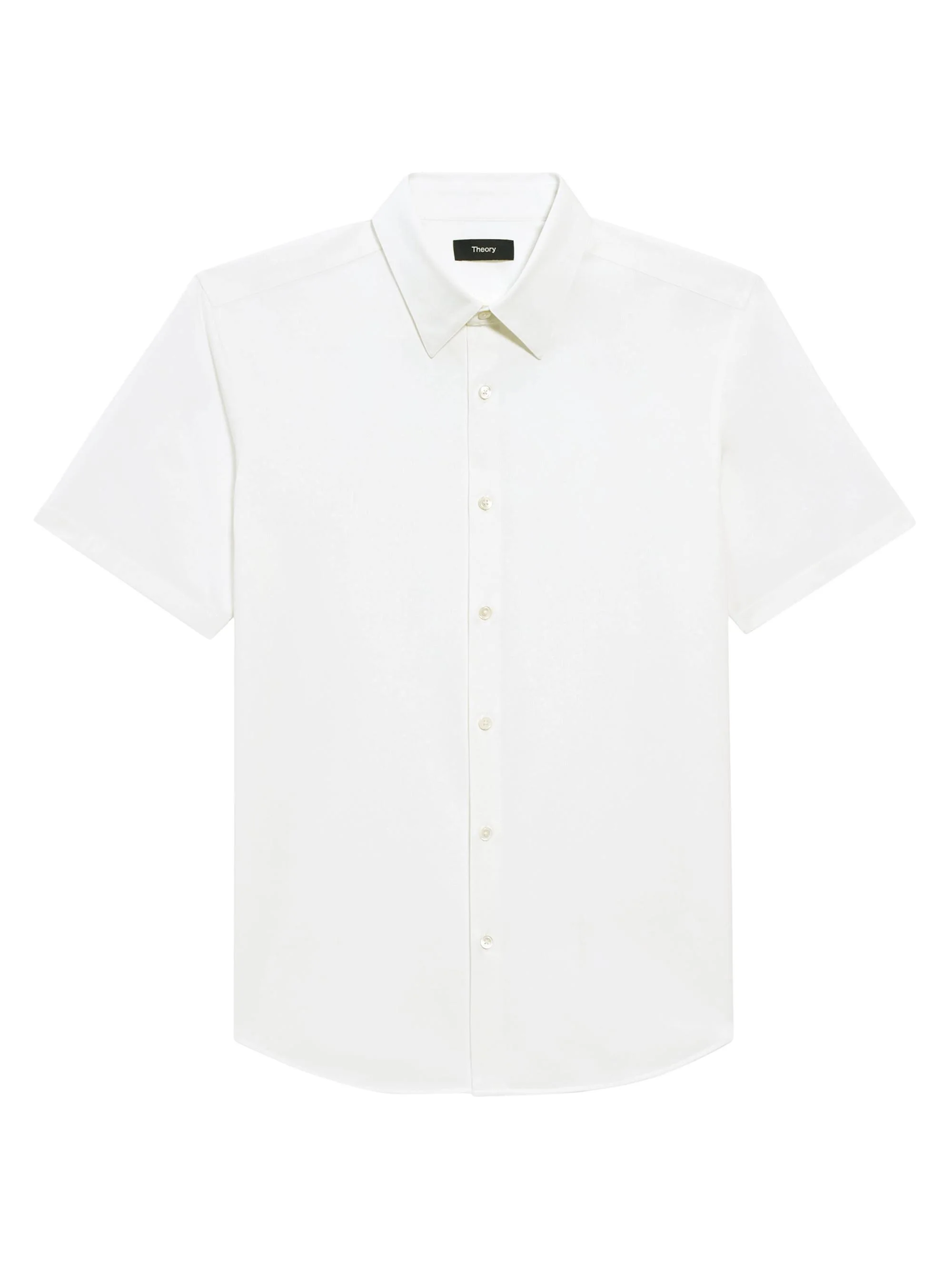 Men's Irving Cotton-Blend Shirt - White - 1