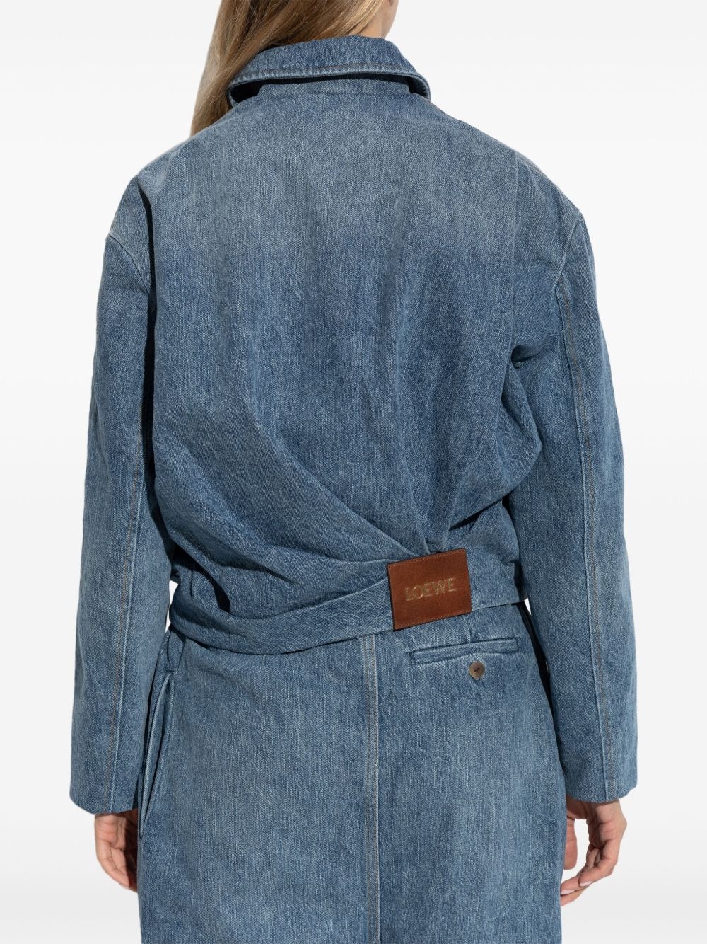 draped jacket - 4