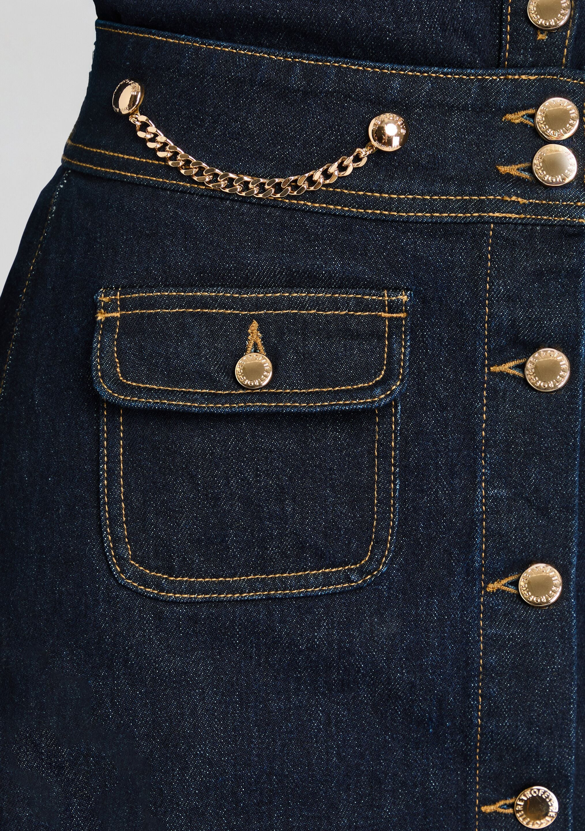KORNELIA DENIM SKIRT - 2