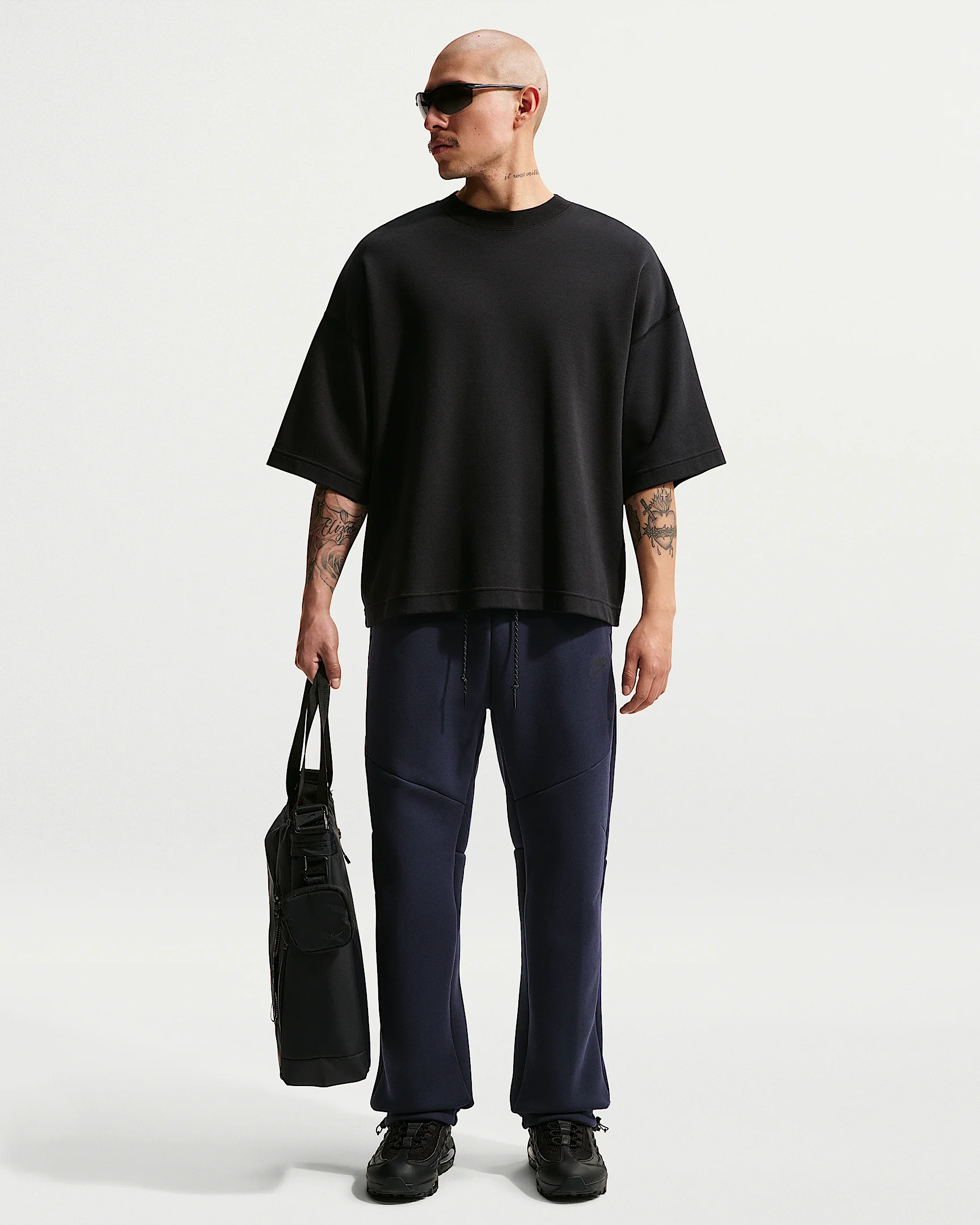 Nike Tech Men's Open-Hem Fleece Pants - 1