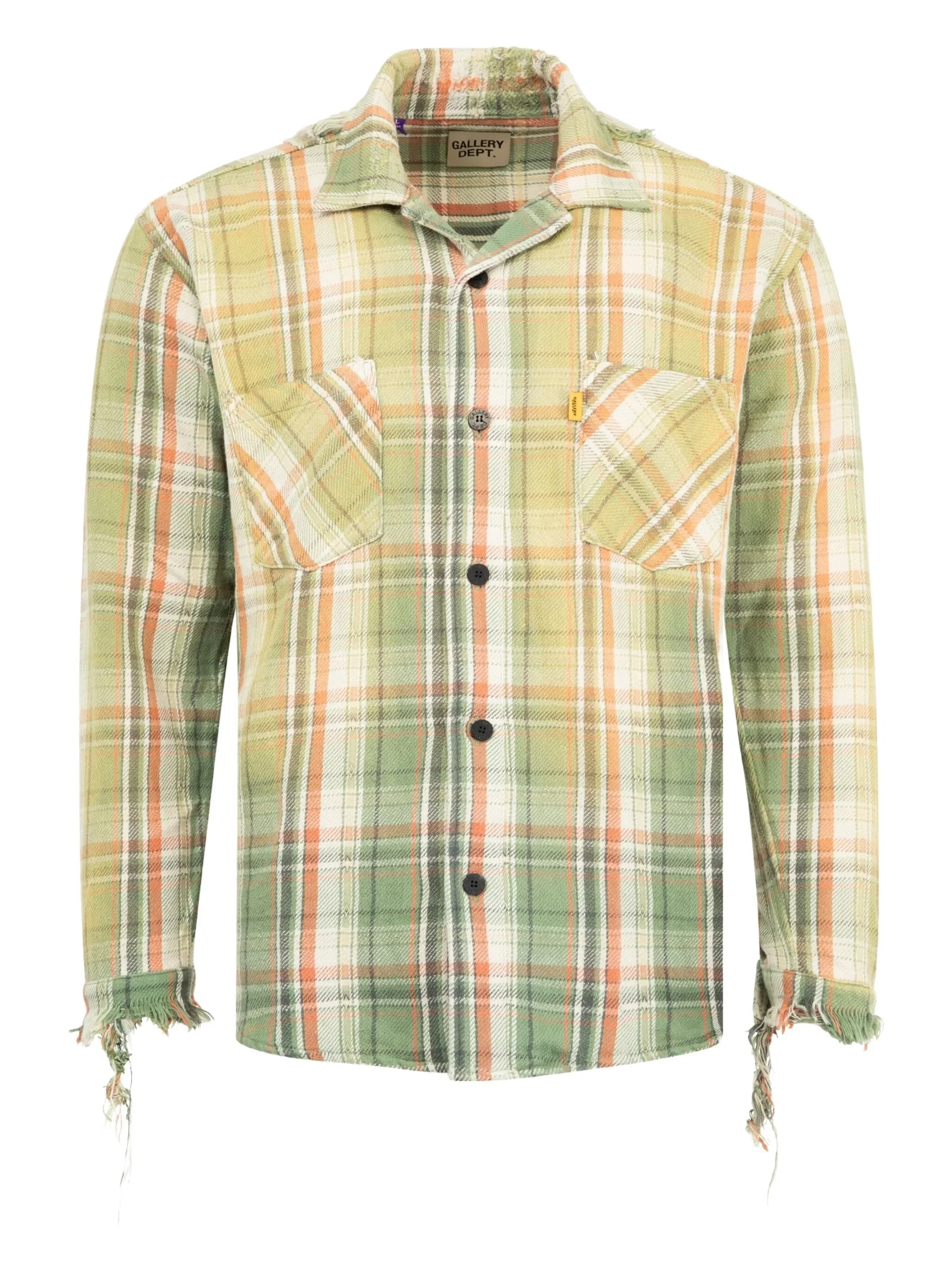 Marley frayed-detailed shirt - 1