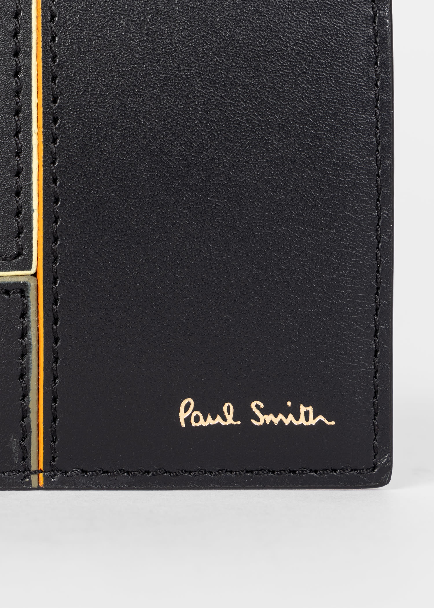 Panelled Leather Card Holder - 3