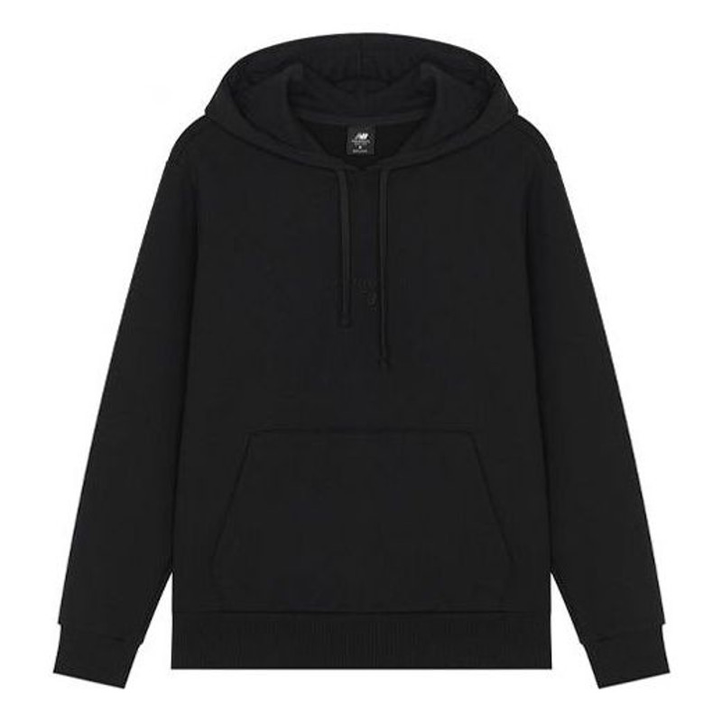New Balance Solid Color Knit Couple Style Black AMT21570-BK - 1