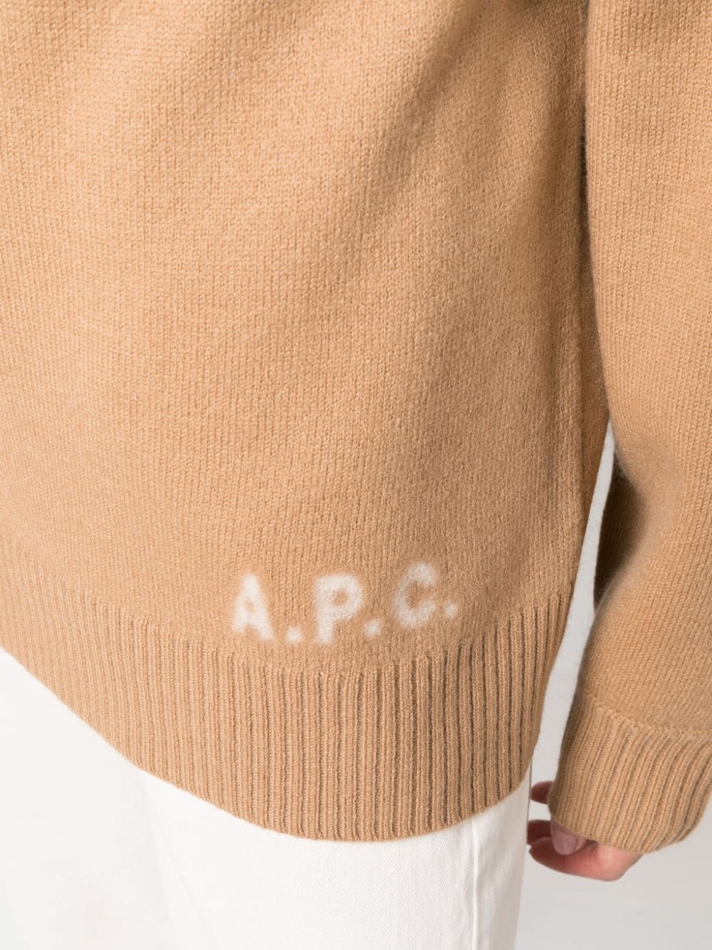 Edward logo-intarsia wool jumper - 5