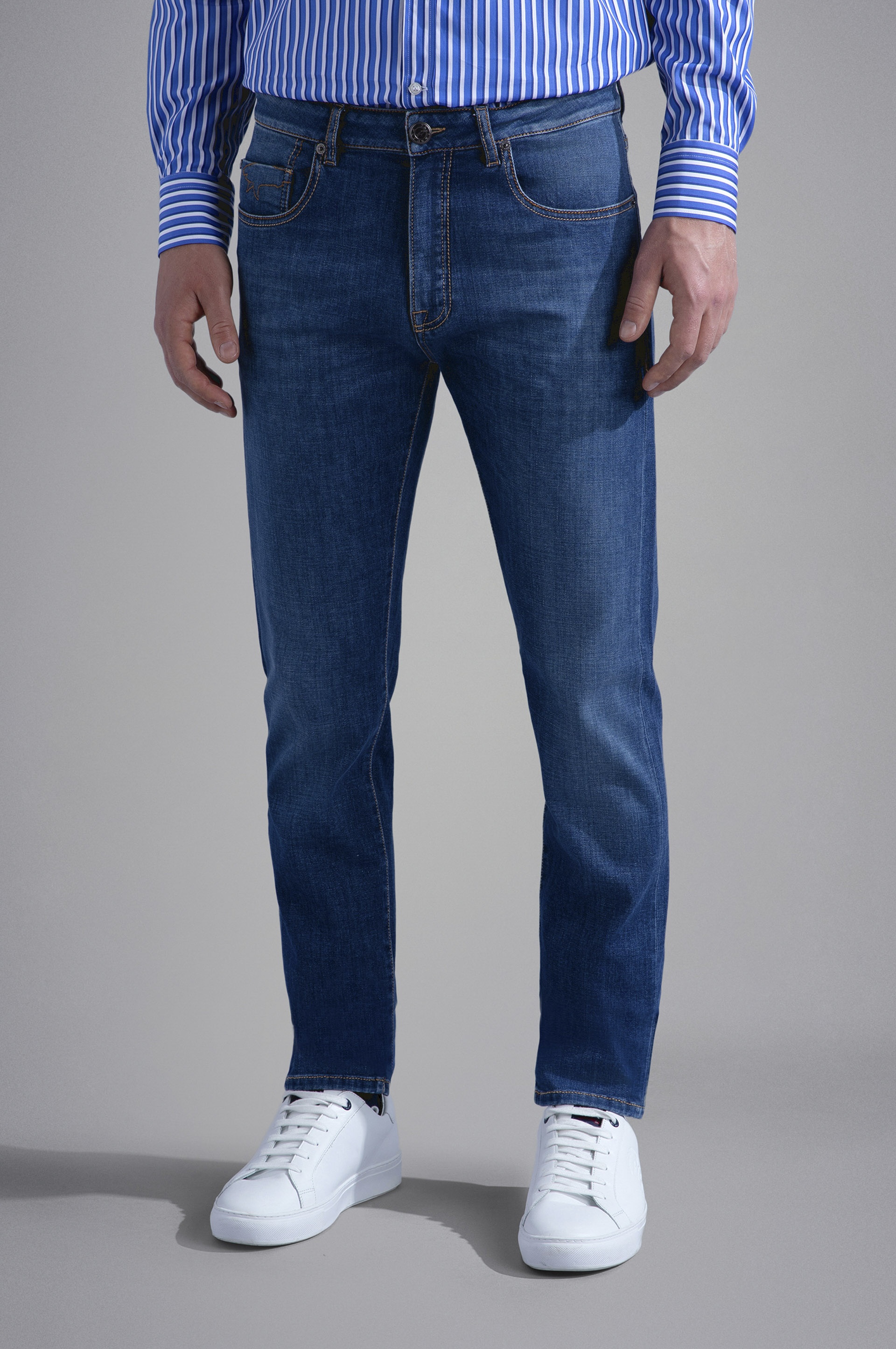 POWER STRETCH DENIM JEANS - 6