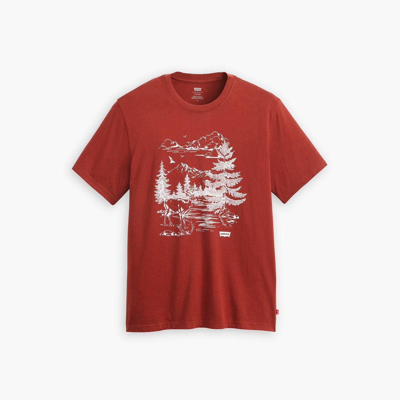 RELAXED FIT SHORT SLEEVE GRAPHIC T-SHIRT - 1