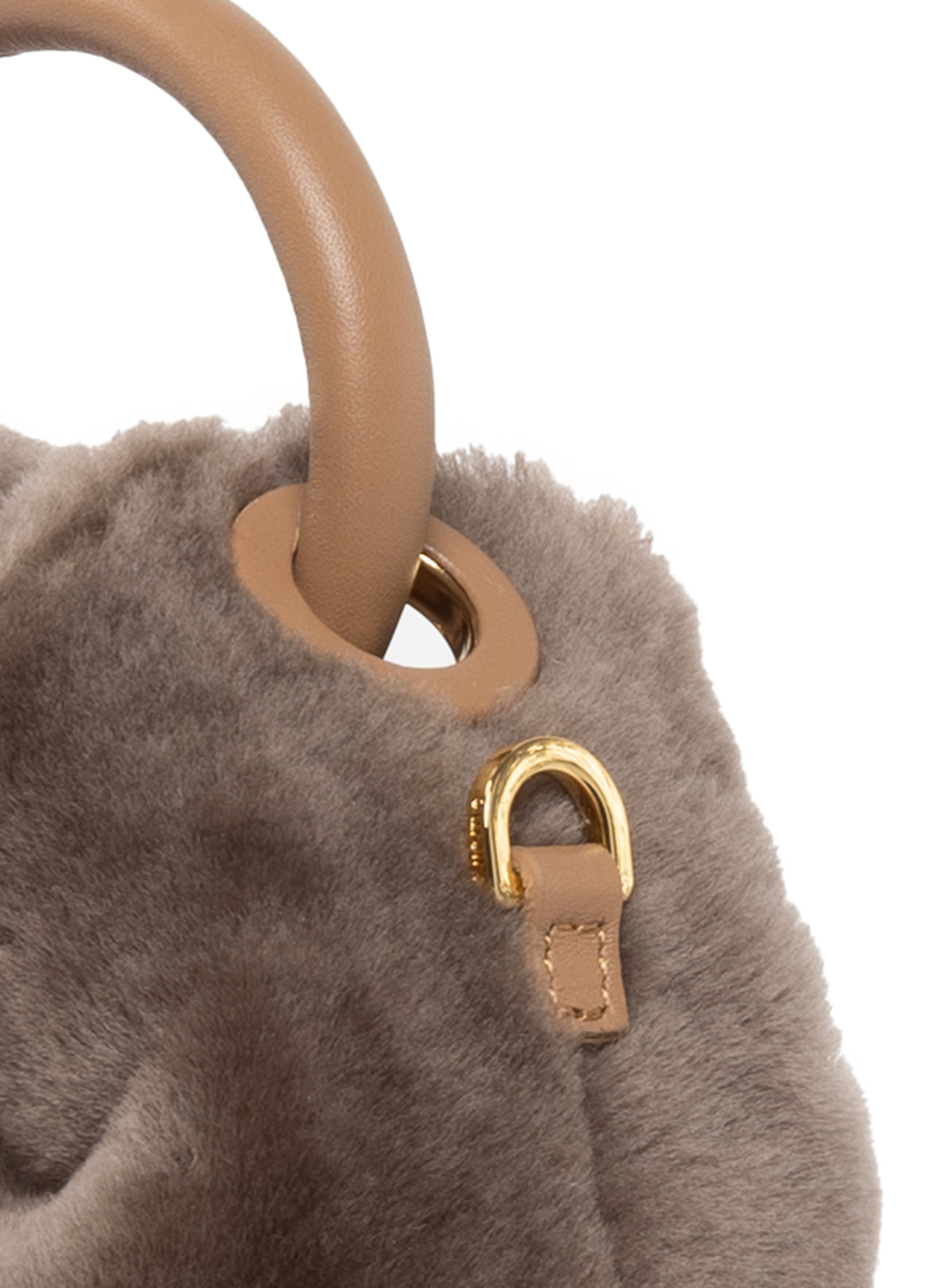 Madeleine Shearling Montone Taupe - 5