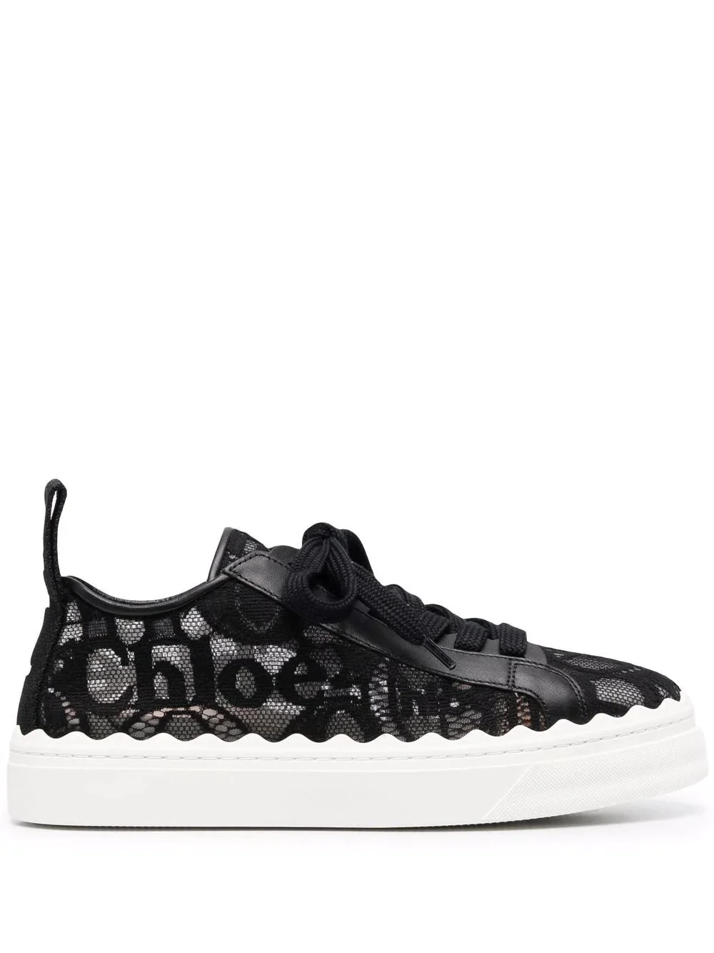 Lauren lace low-top sneakers - 1