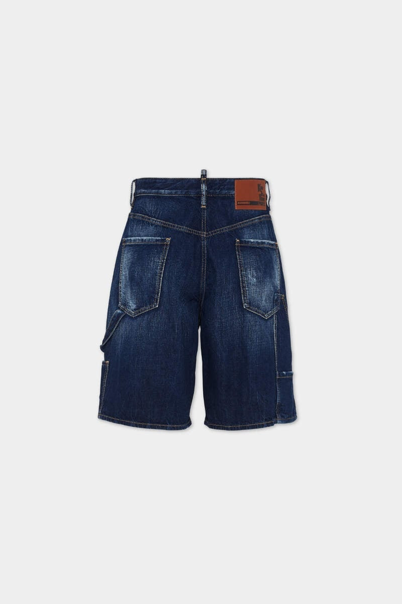 DSQUARED2 DARK SEMPLICE CARPENTER SHORTS outlook