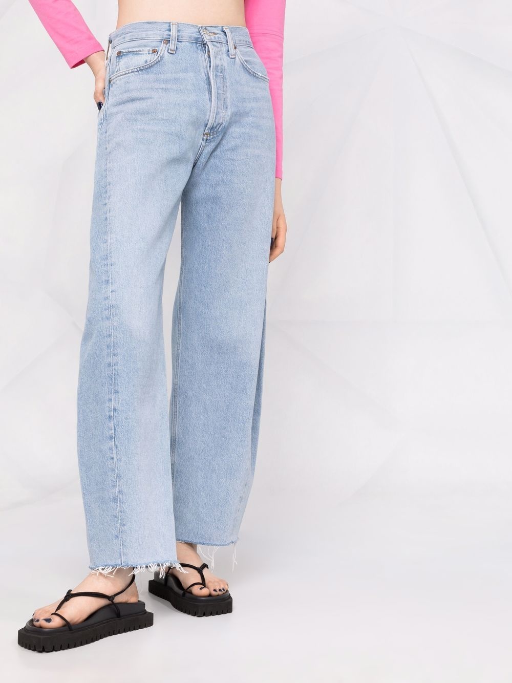 wide-leg jeans - 5