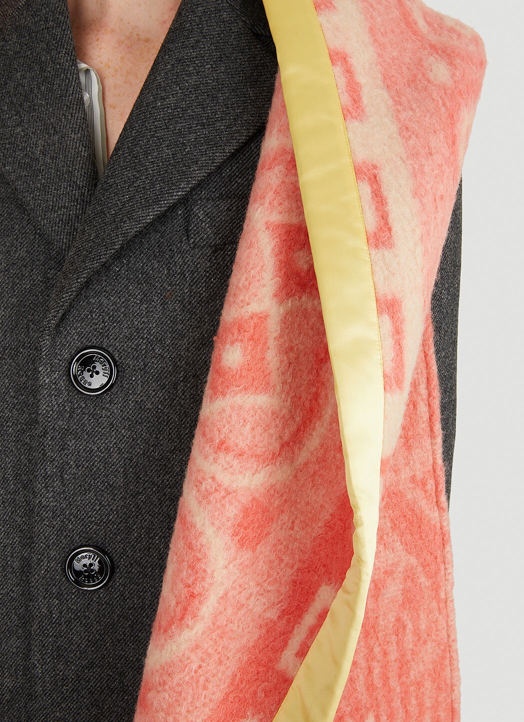 Blanket Draped Classic Coat - 5