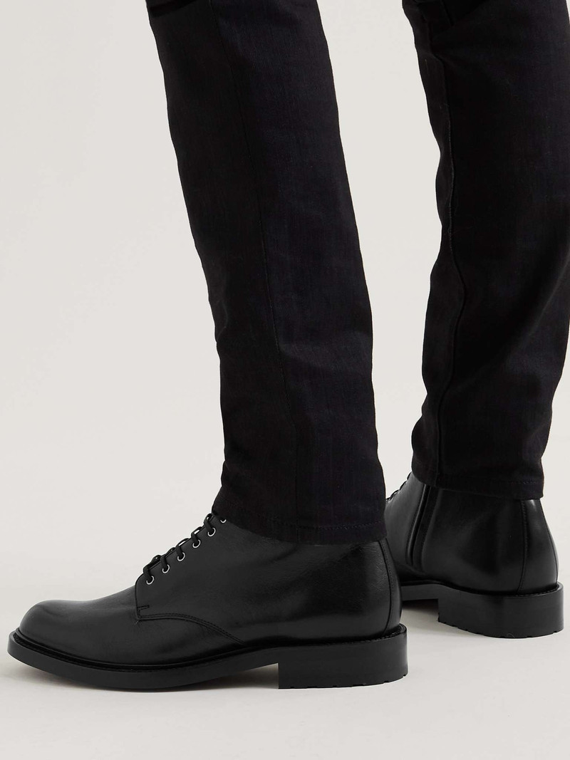 SAINT LAURENT Leather Boots outlook