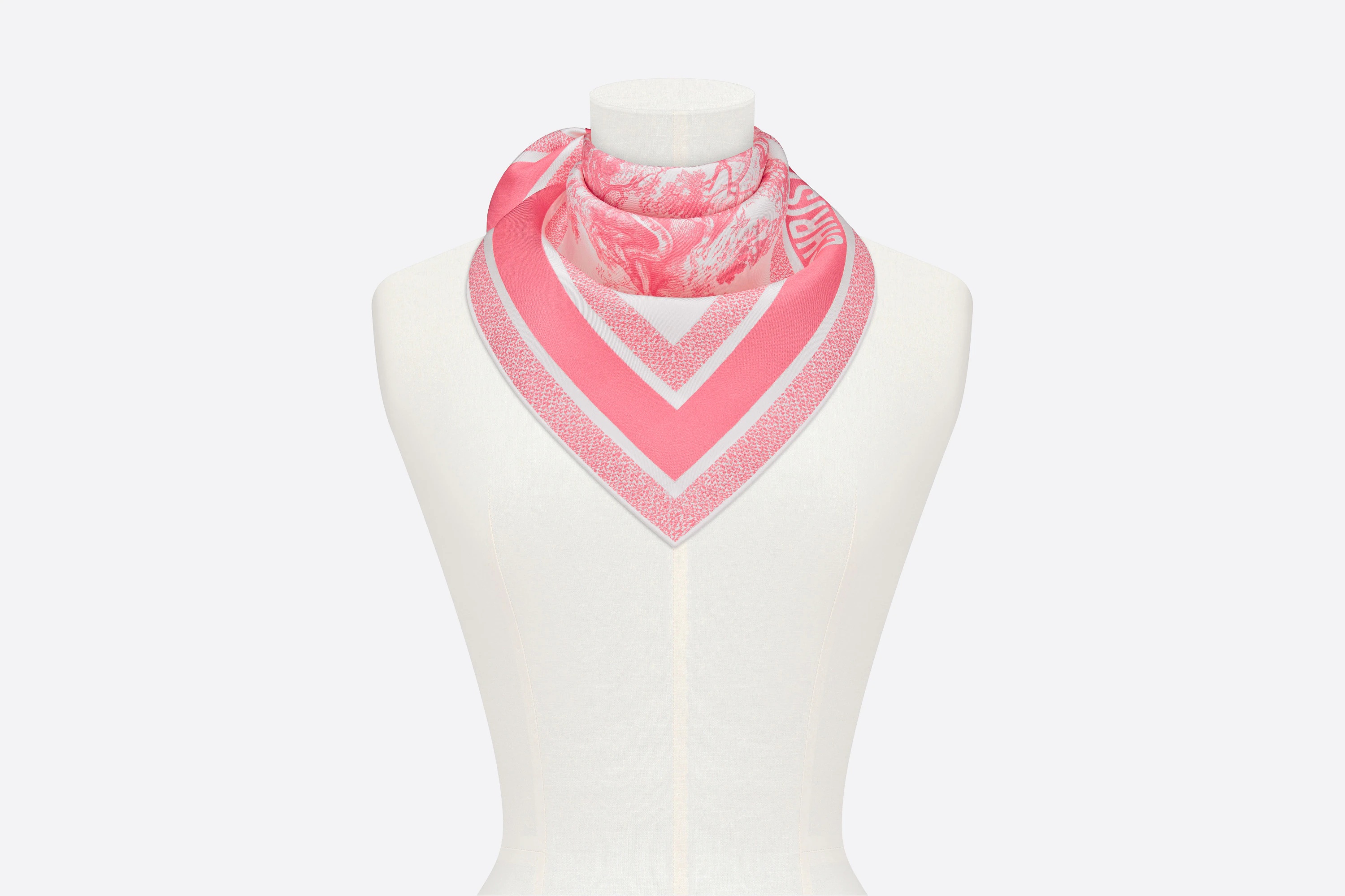 Toile de Jouy Sauvage Square Scarf - 4