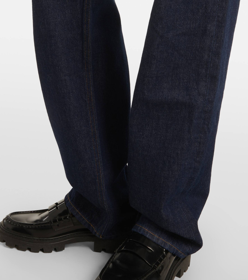 Kelly high-rise straight jeans 5