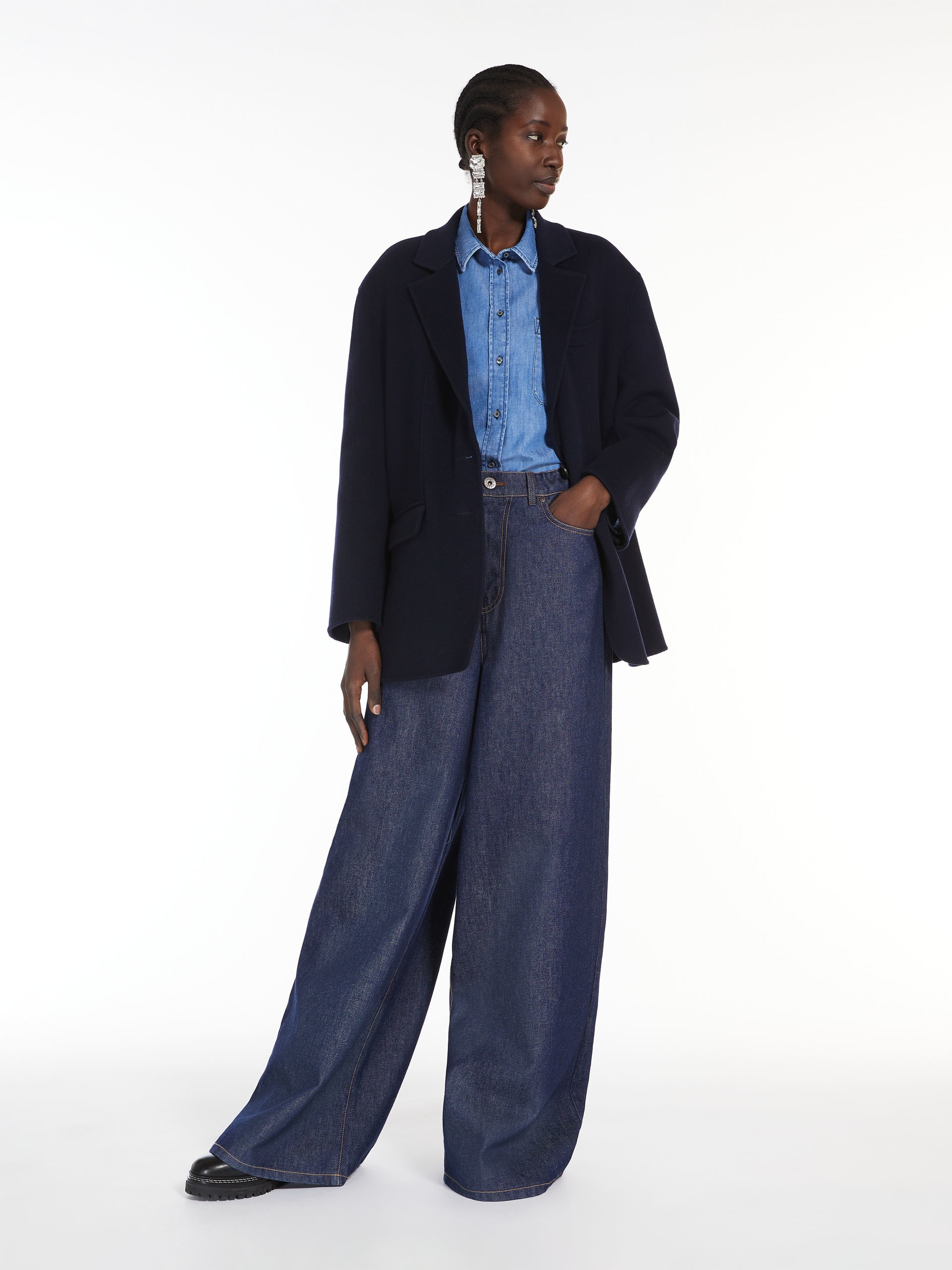 MALIA Wide-leg denim jeans - 2