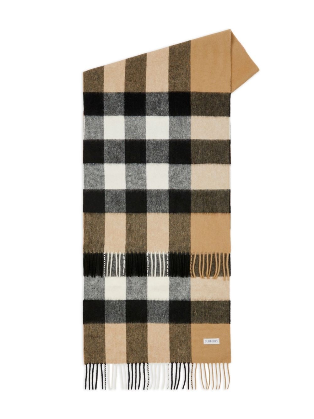 Vintage Check cashmere scarf - 3