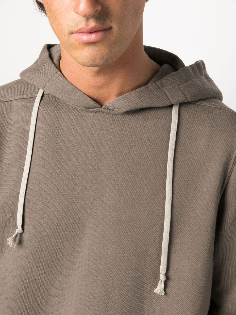 RICK OWENS DRKSHDW Gauntlet Knit Hoodie Dust - 3