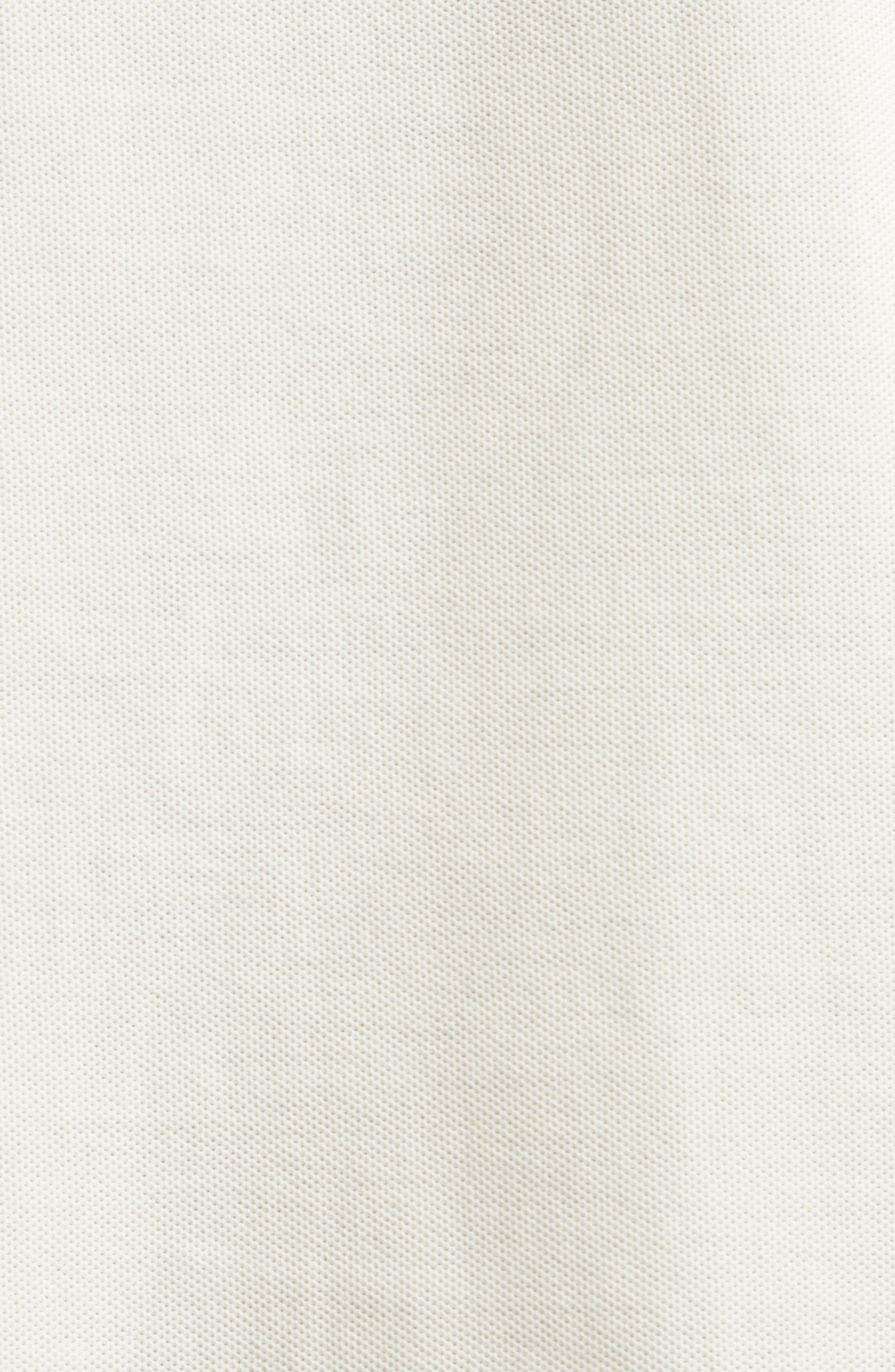 Moncler Cotton Piqué Polo in Silk White at Nordstrom - 6