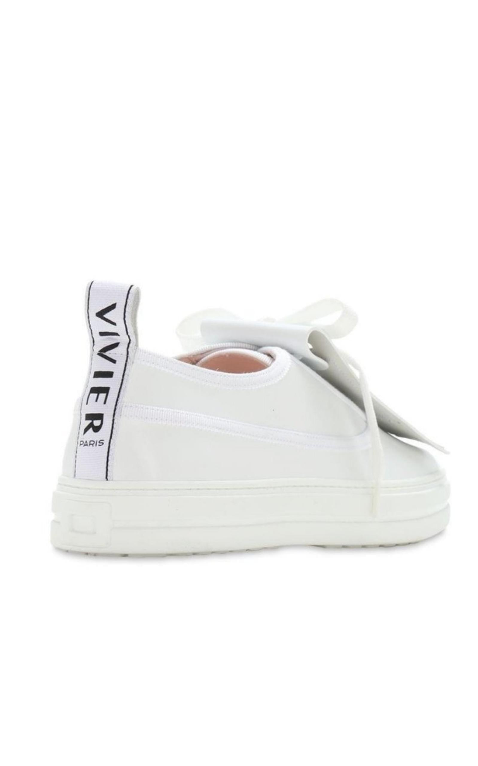 Call Me Vivier Leather Jewel Sneakers - 7
