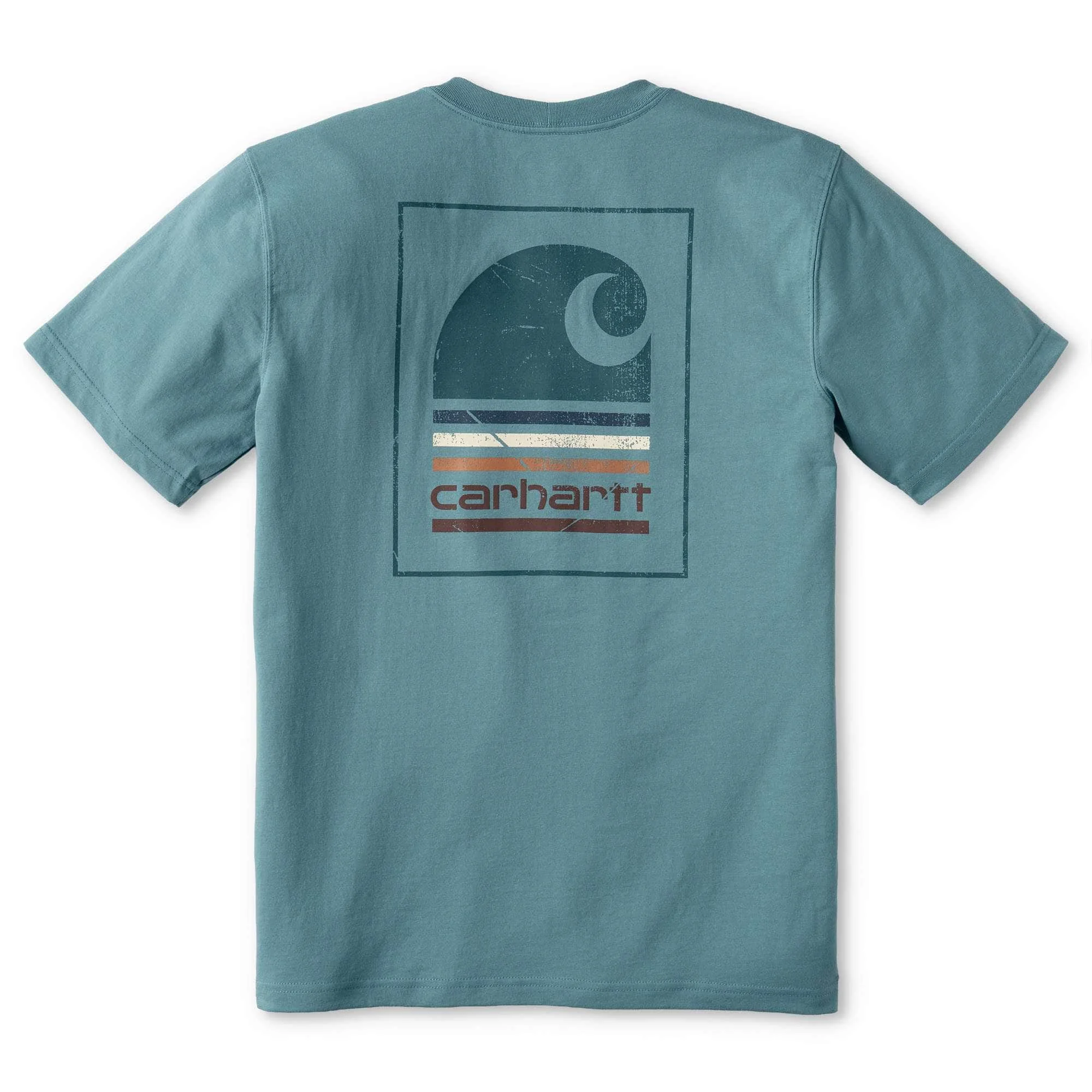 Irvine Relaxed Faded Stripe T-Shirt - 1