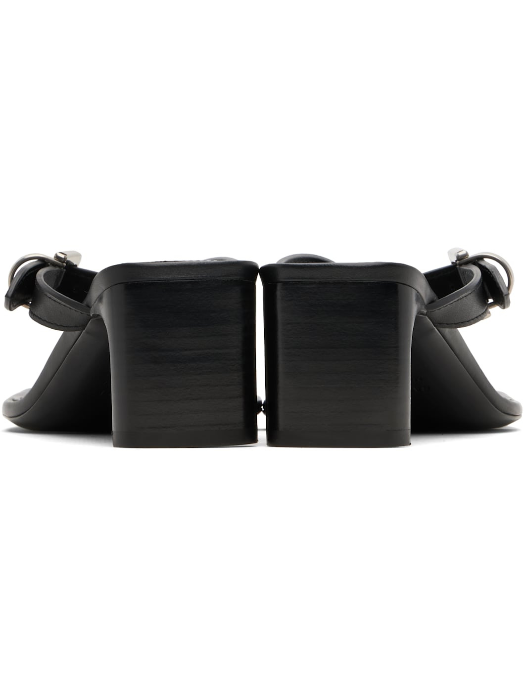 Black Bel Air Heeled Sandals - 2