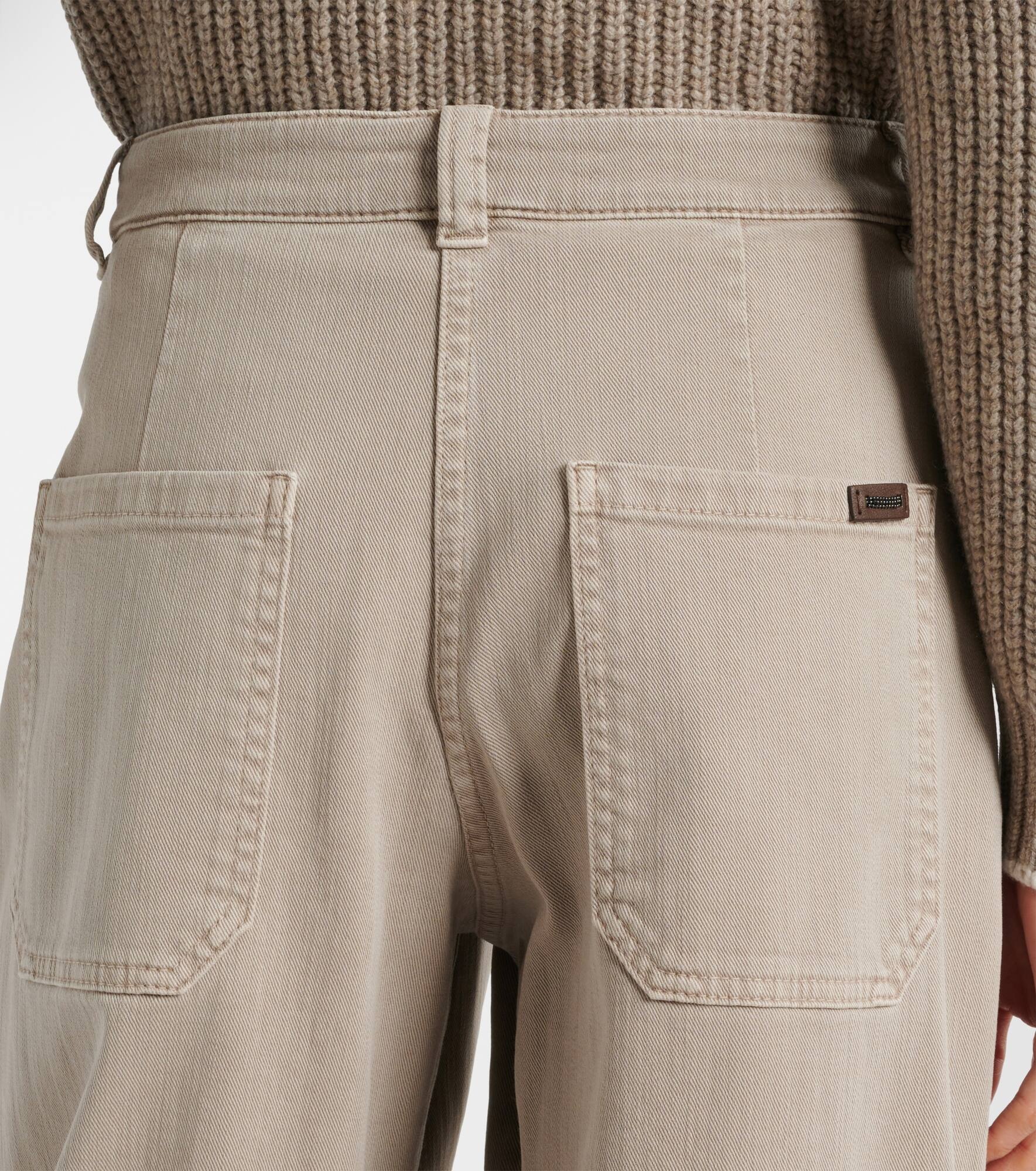 Mid-rise wide-leg jeans - 5