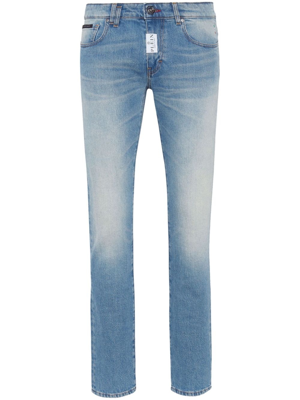 low-rise skinny jeans - 1
